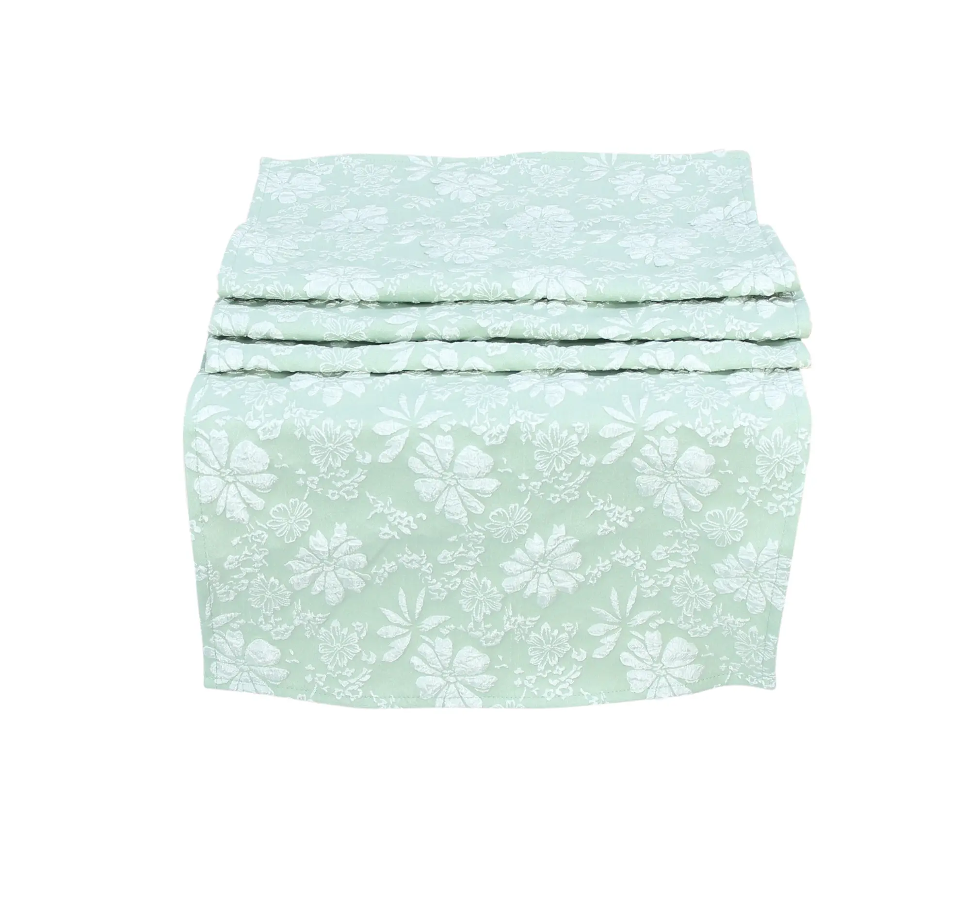 Acheter Chemin de table "vert tilleul"  dans la boutique en ligne de Frank Flechtwaren pour Nature et vert
