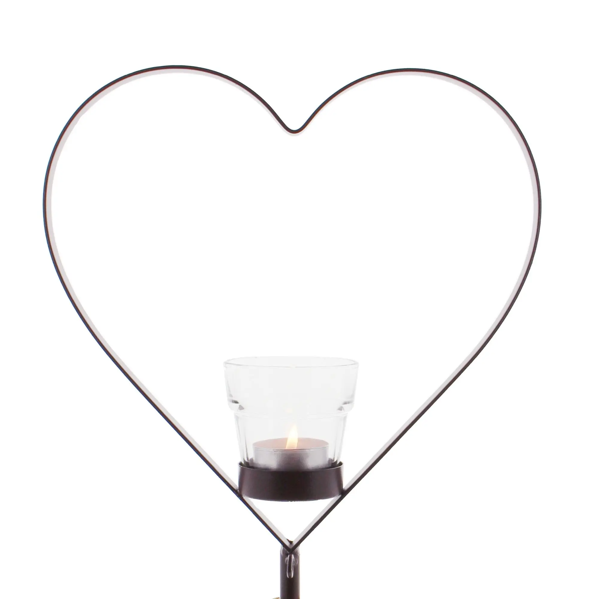 Acheter Photophore "cœur"  dans la boutique en ligne de Frank Flechtwaren pour Pâques