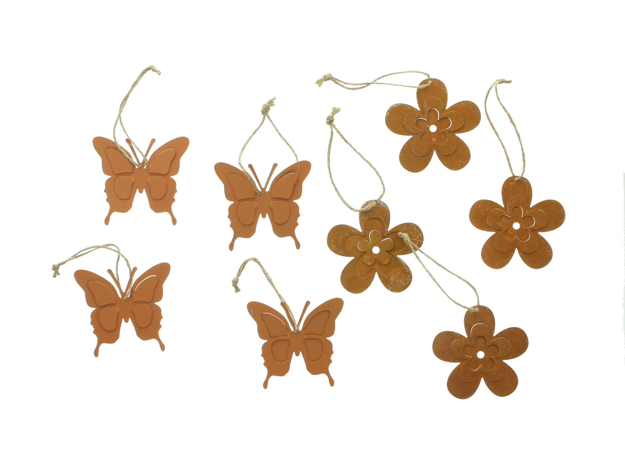 Acheter Crochets "aspect rouillé", lot de 8, 2ème choix  dans la boutique en ligne de Frank Flechtwaren pour Suspensions décoratives