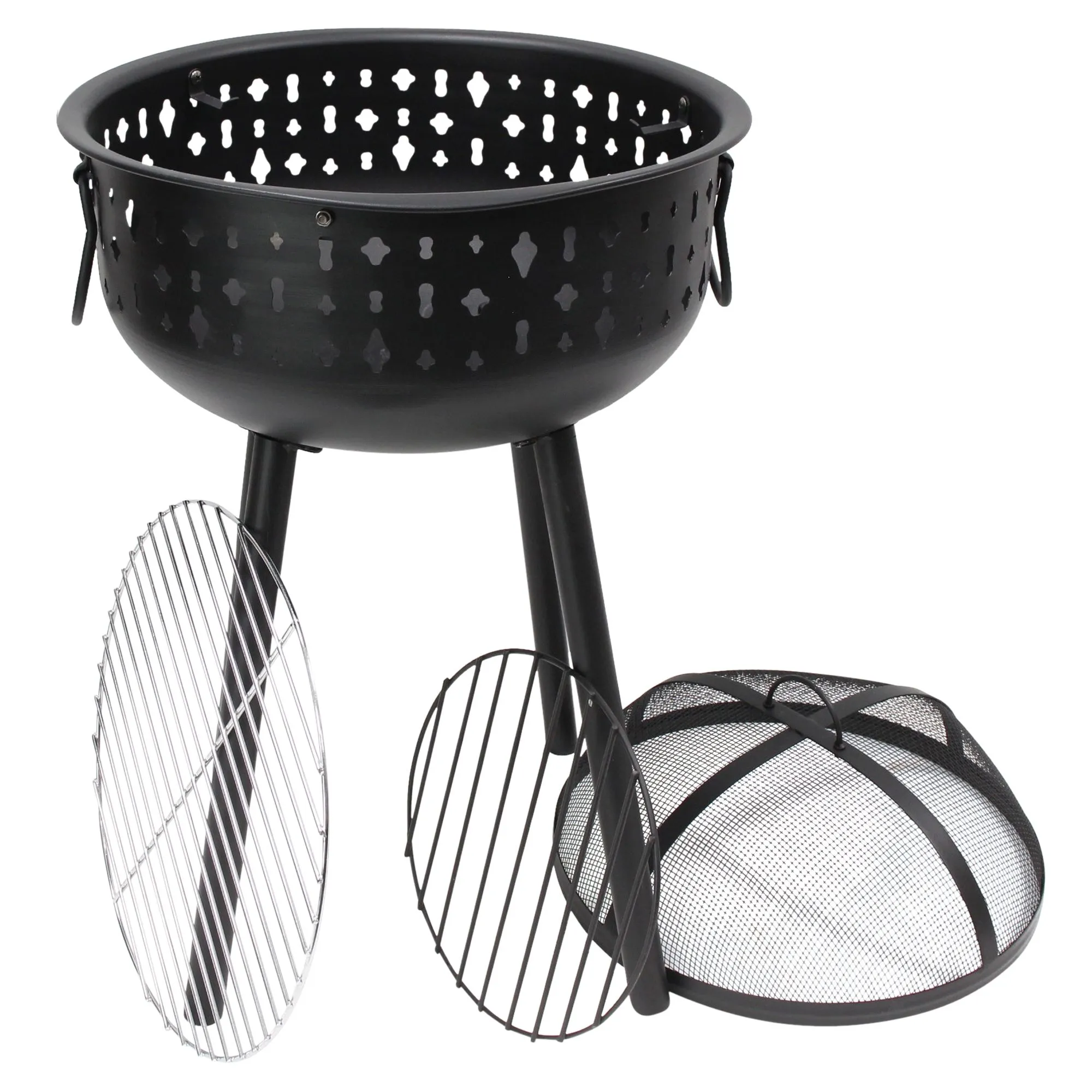 Acheter Barbecue "Noir"  dans la boutique en ligne de Frank Flechtwaren pour Réception plein air