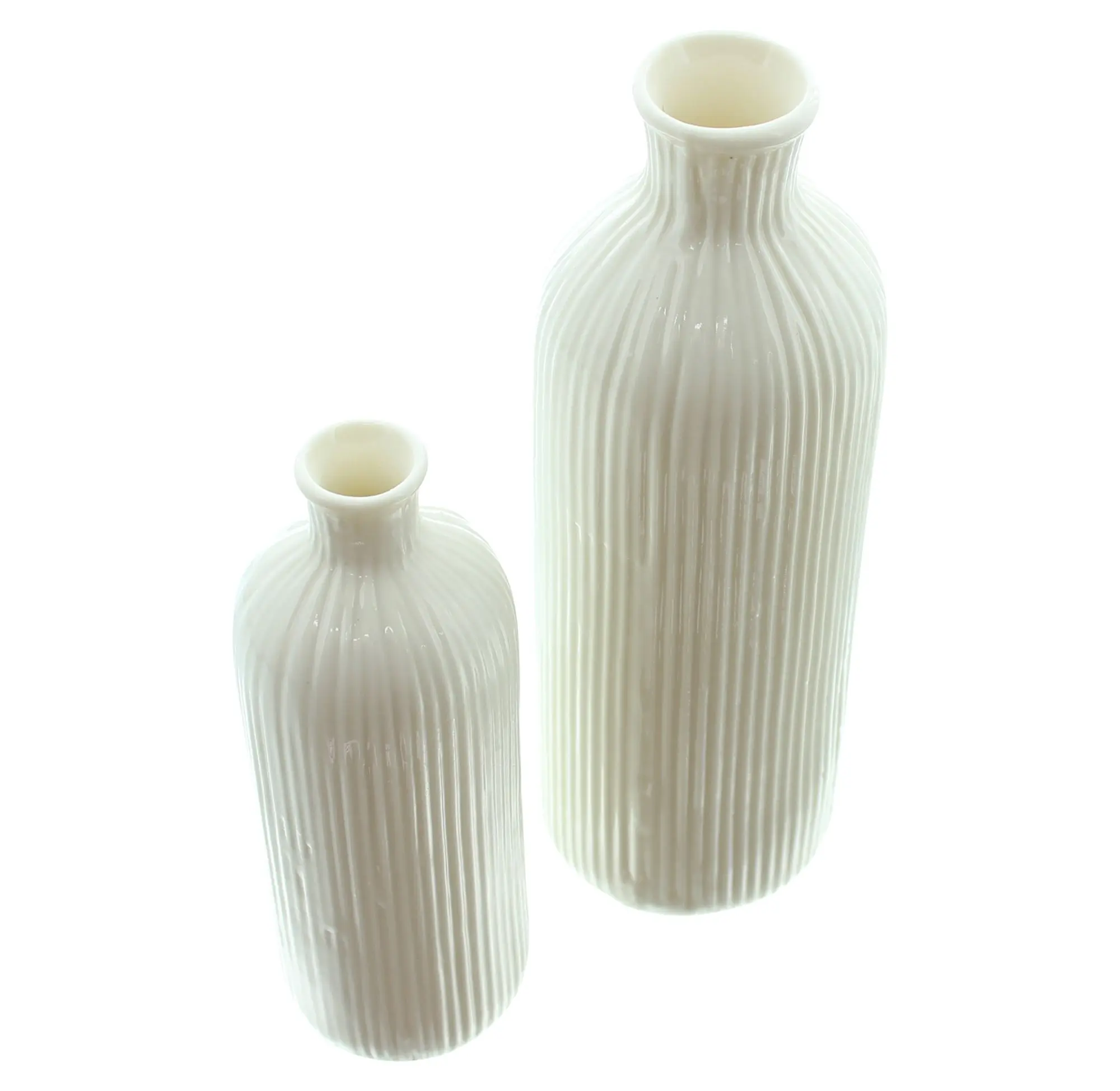 Acheter Lot de 2 vases décoratifs "blanc"  dans la boutique en ligne de Frank Flechtwaren pour Pâques