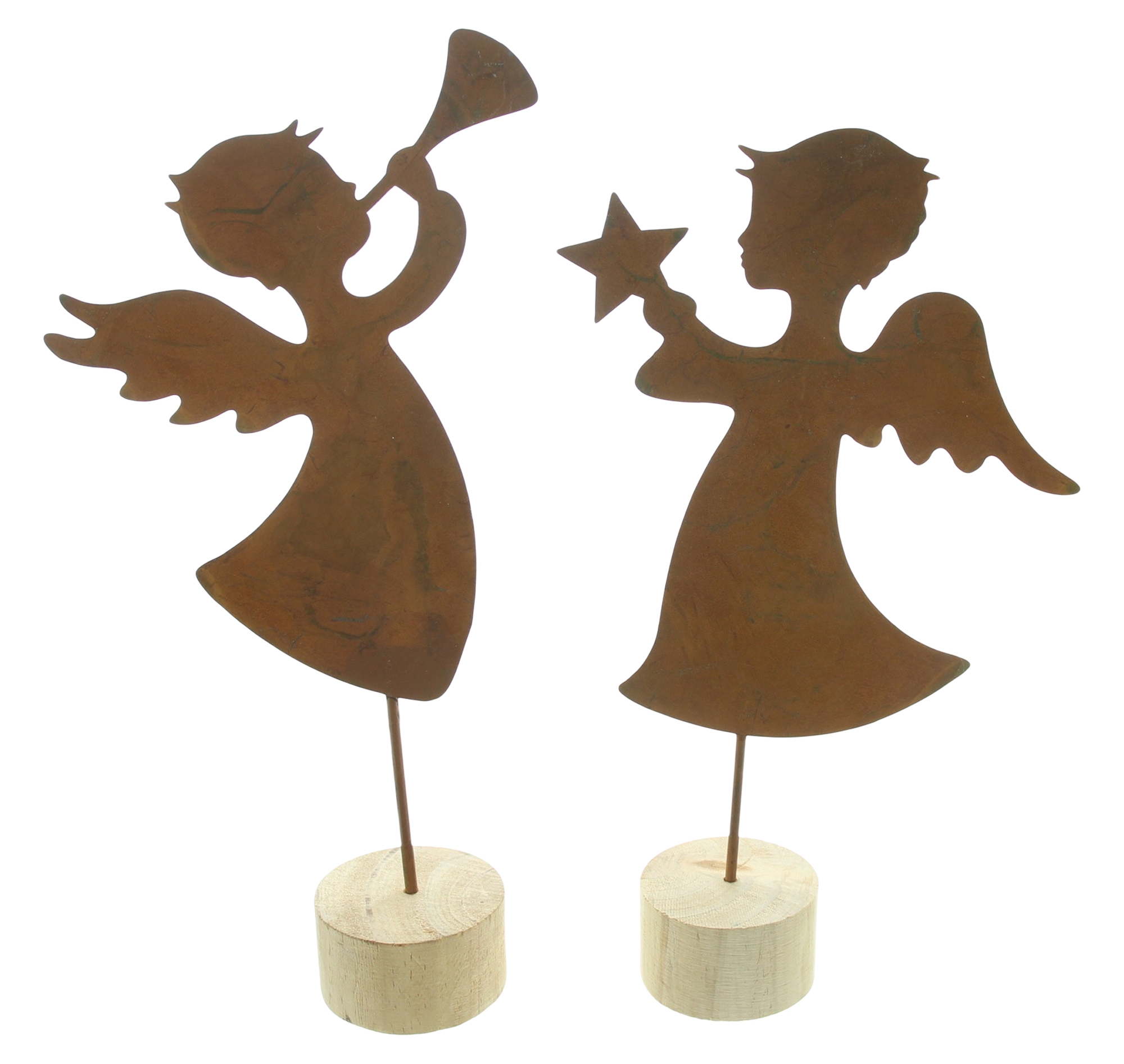 Acheter Lot de 2 figurines "ange"  dans la boutique en ligne de Frank Flechtwaren pour Anges