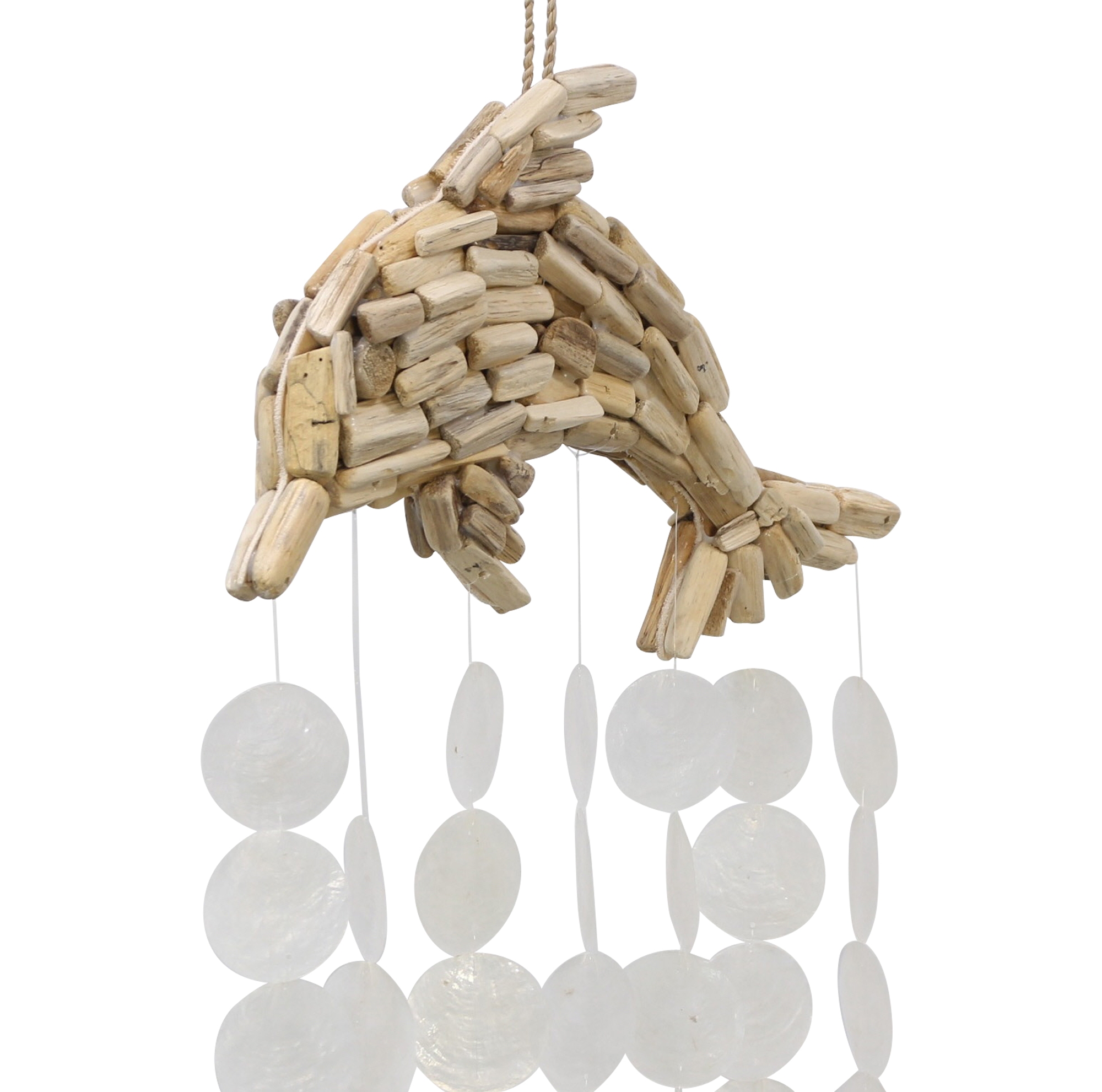 Acheter Suspension dauphin "Capiz"  dans la boutique en ligne de Frank Flechtwaren pour Nouvel arrivage