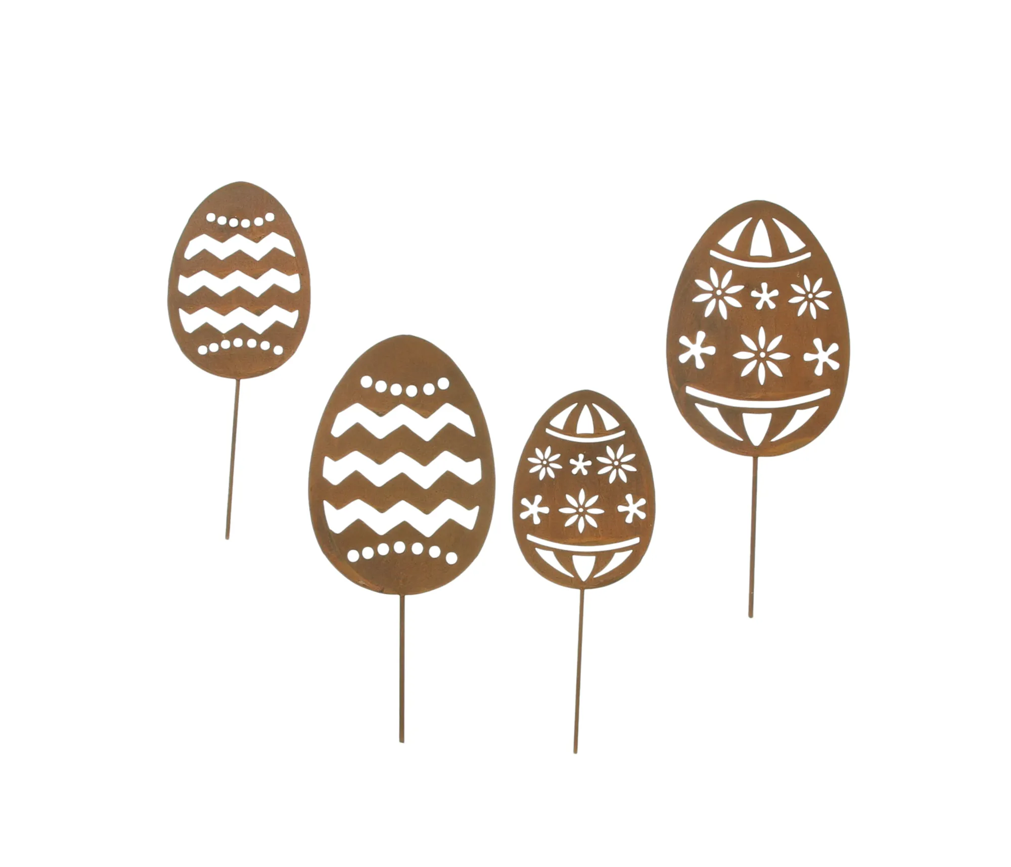 Acheter Lot de 4 pics "oeuf de Pâques"  dans la boutique en ligne de Frank Flechtwaren pour Oeufs Pâques
