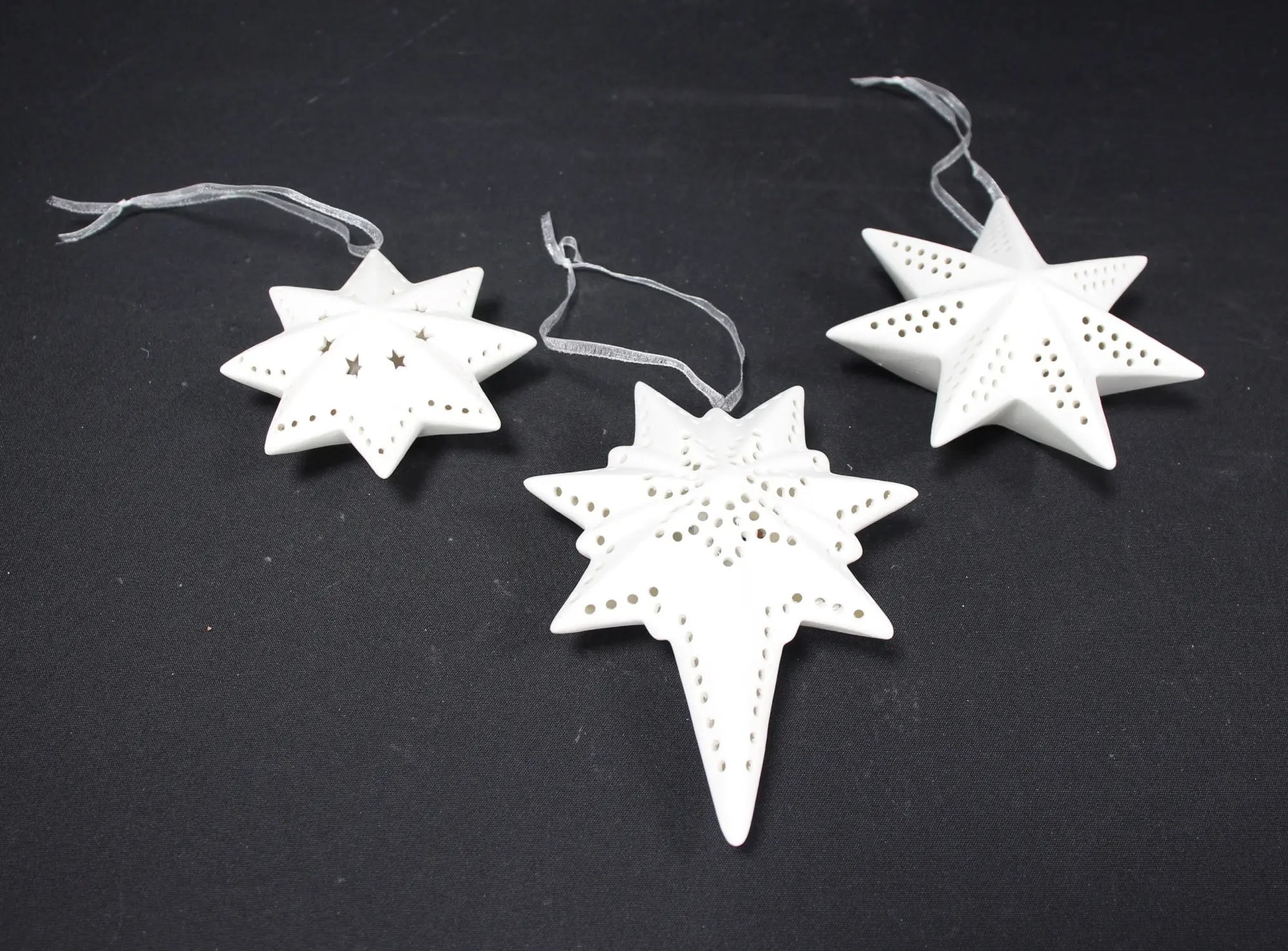 Acheter Lot de 3 suspensions "White"  dans la boutique en ligne de Frank Flechtwaren pour Étoiles