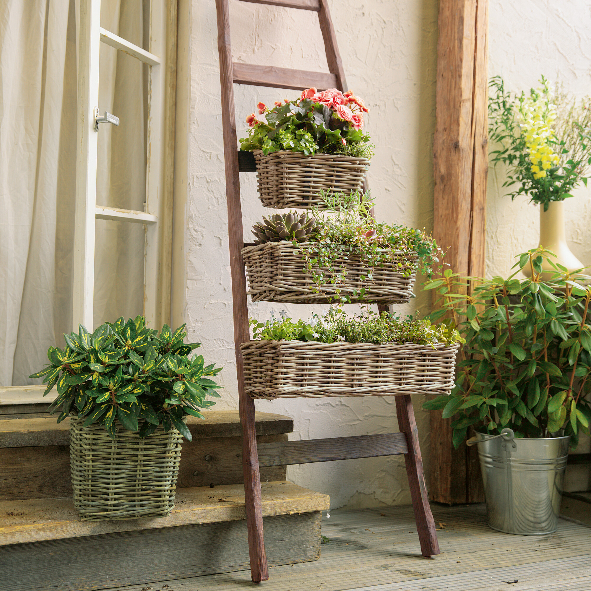 Acheter Balconnière "rotin", GM dans la boutique en ligne de Frank Flechtwaren pour Pots de fleurs Acheter Balconnière "rotin", GM dans la boutique en ligne de Frank Flechtwaren pour Pots de fleurs