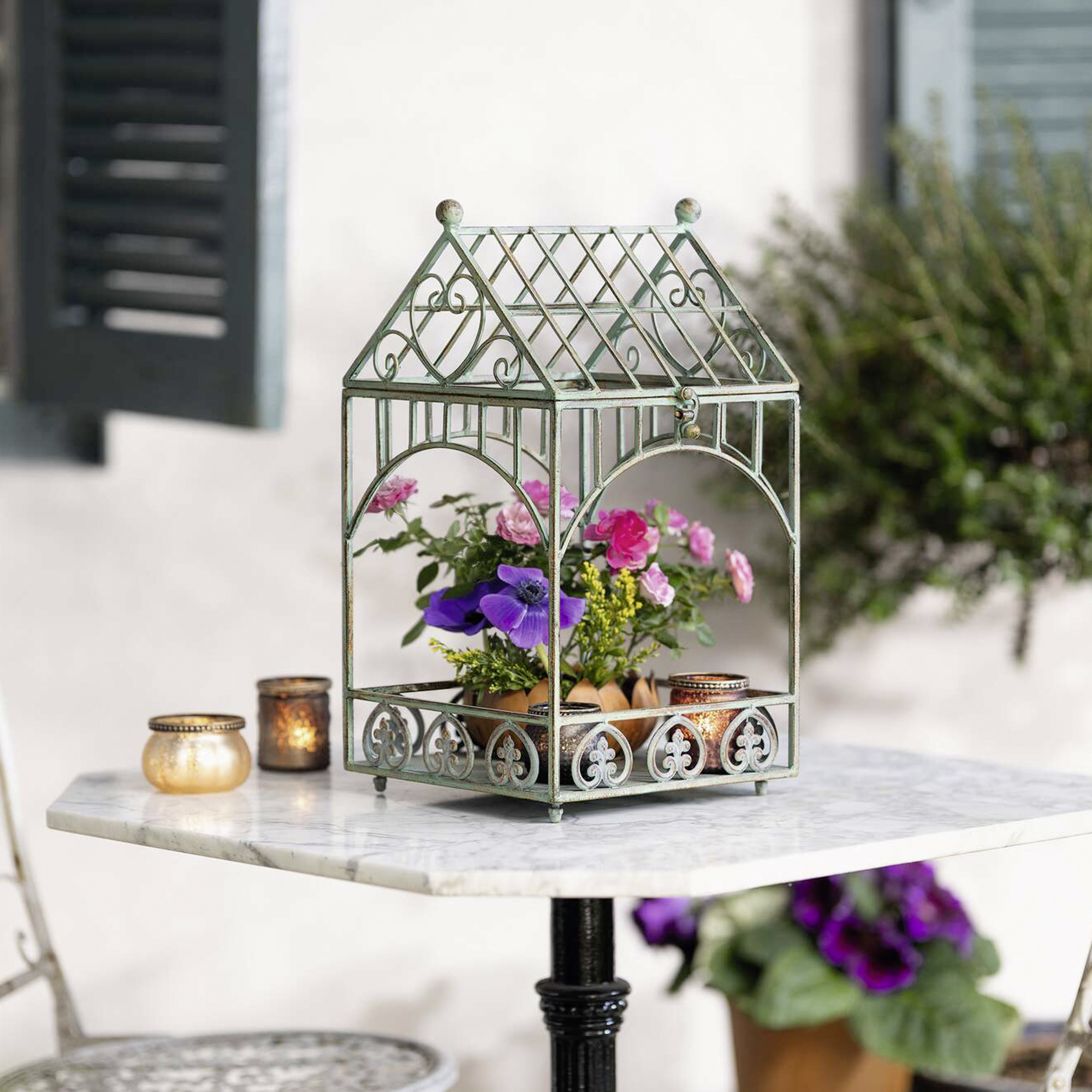 Acheter Masion décorative "ornements"  dans la boutique en ligne de Frank Flechtwaren