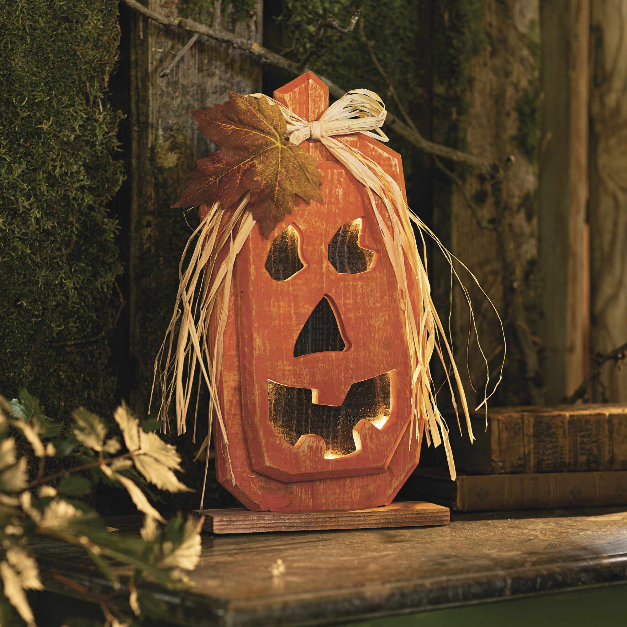 Acheter Citrouille LED "Jack"  dans la boutique en ligne de Frank Flechtwaren