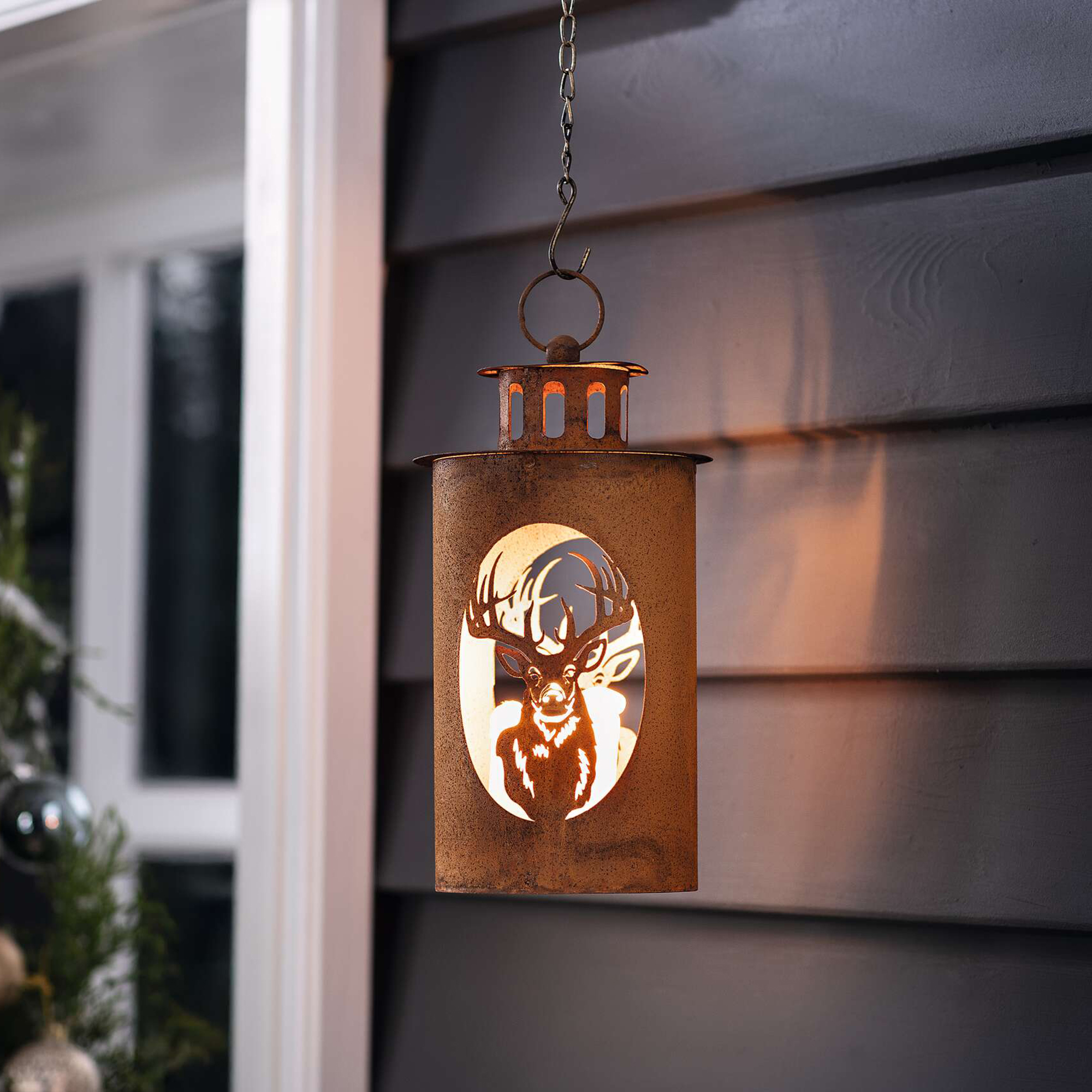 Acheter Lanterne "cerf"  dans la boutique en ligne de Frank Flechtwaren