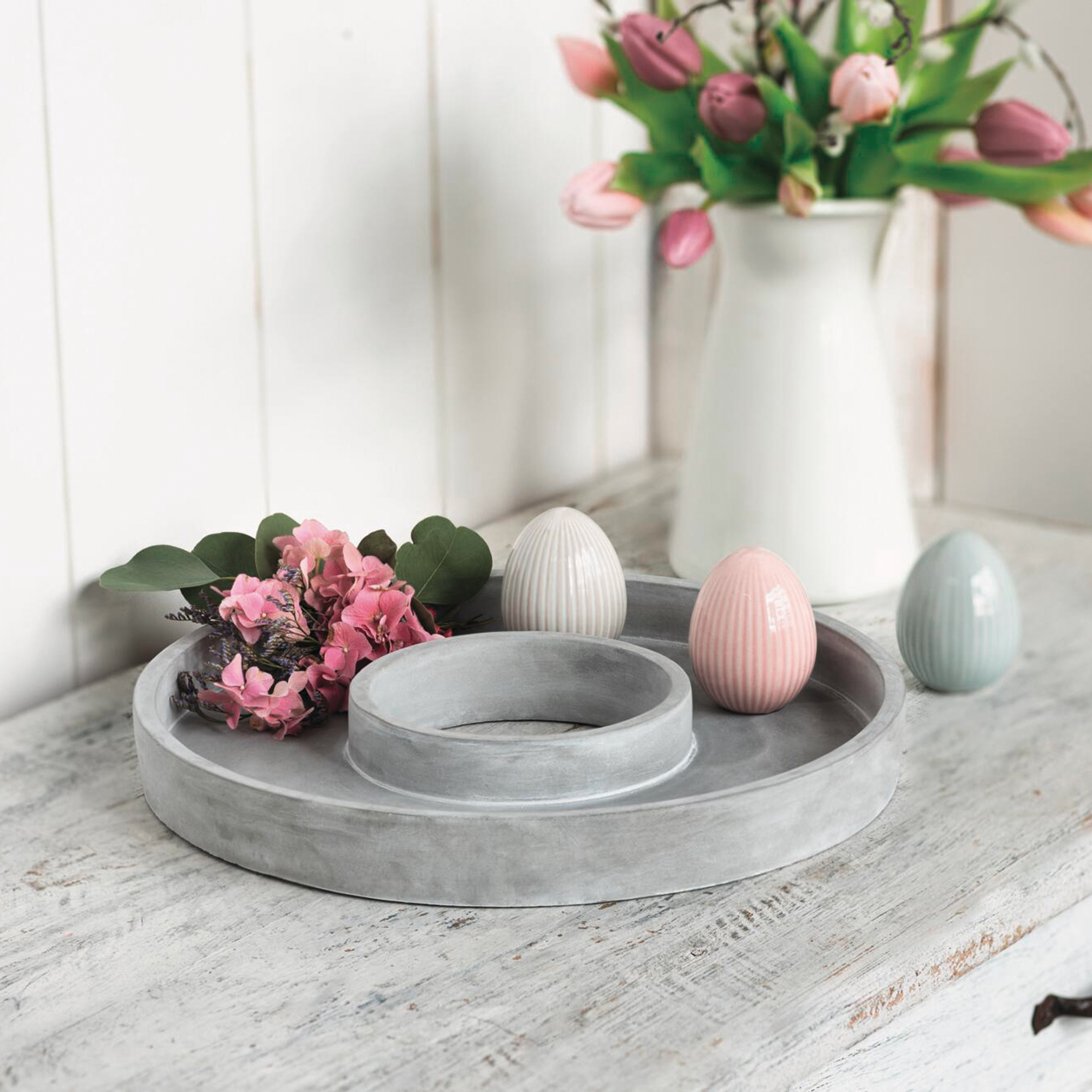 Acheter Anneau décoratif "Grey"  dans la boutique en ligne de Frank Flechtwaren