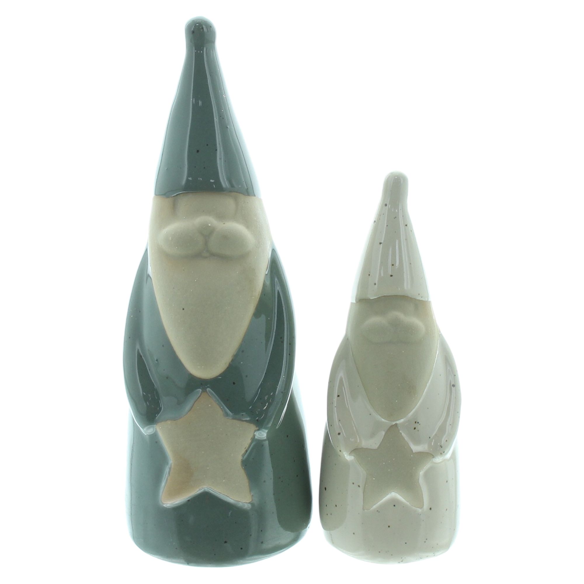 Acheter Père Noël décoratif « Gloss », lot de 2 dans la boutique en ligne de Frank Flechtwaren pour Pères Noël
