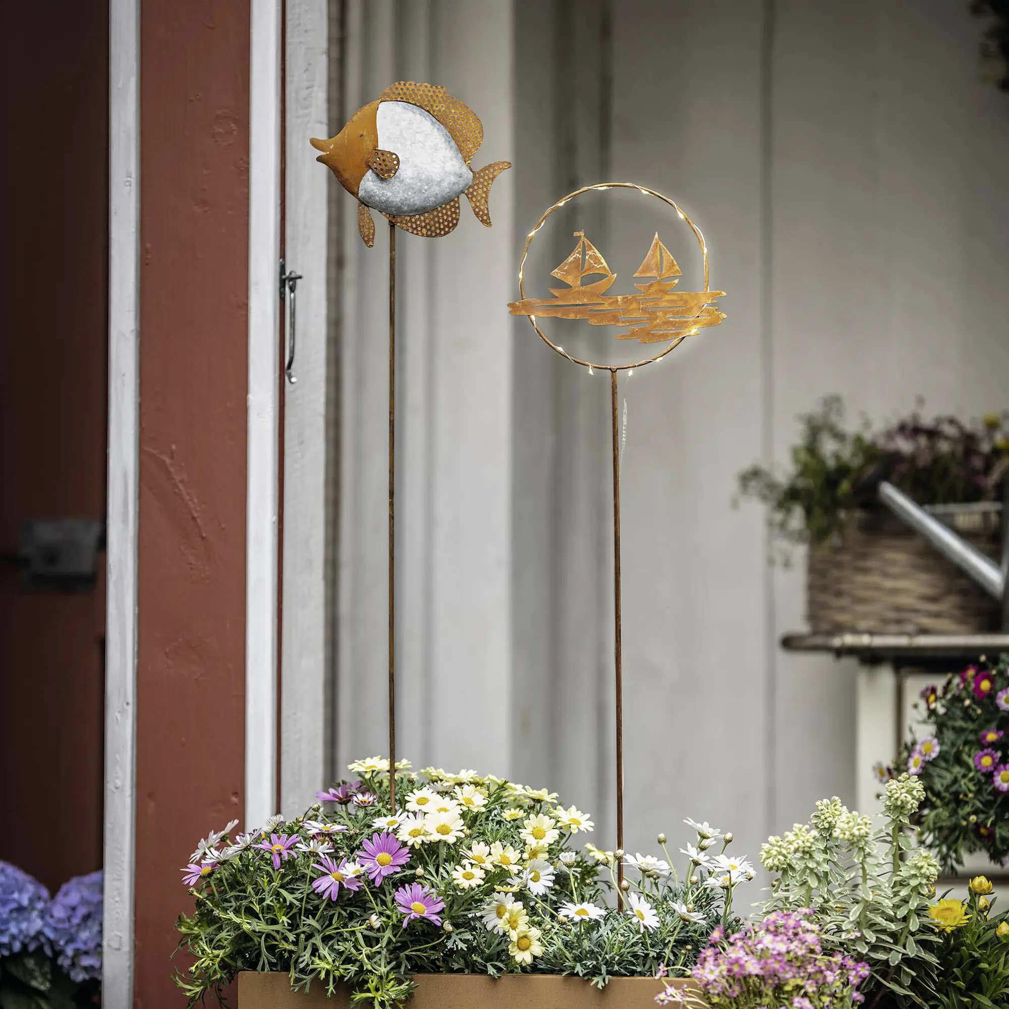 Acheter Pic de jardin "poisson"  dans la boutique en ligne de Frank Flechtwaren