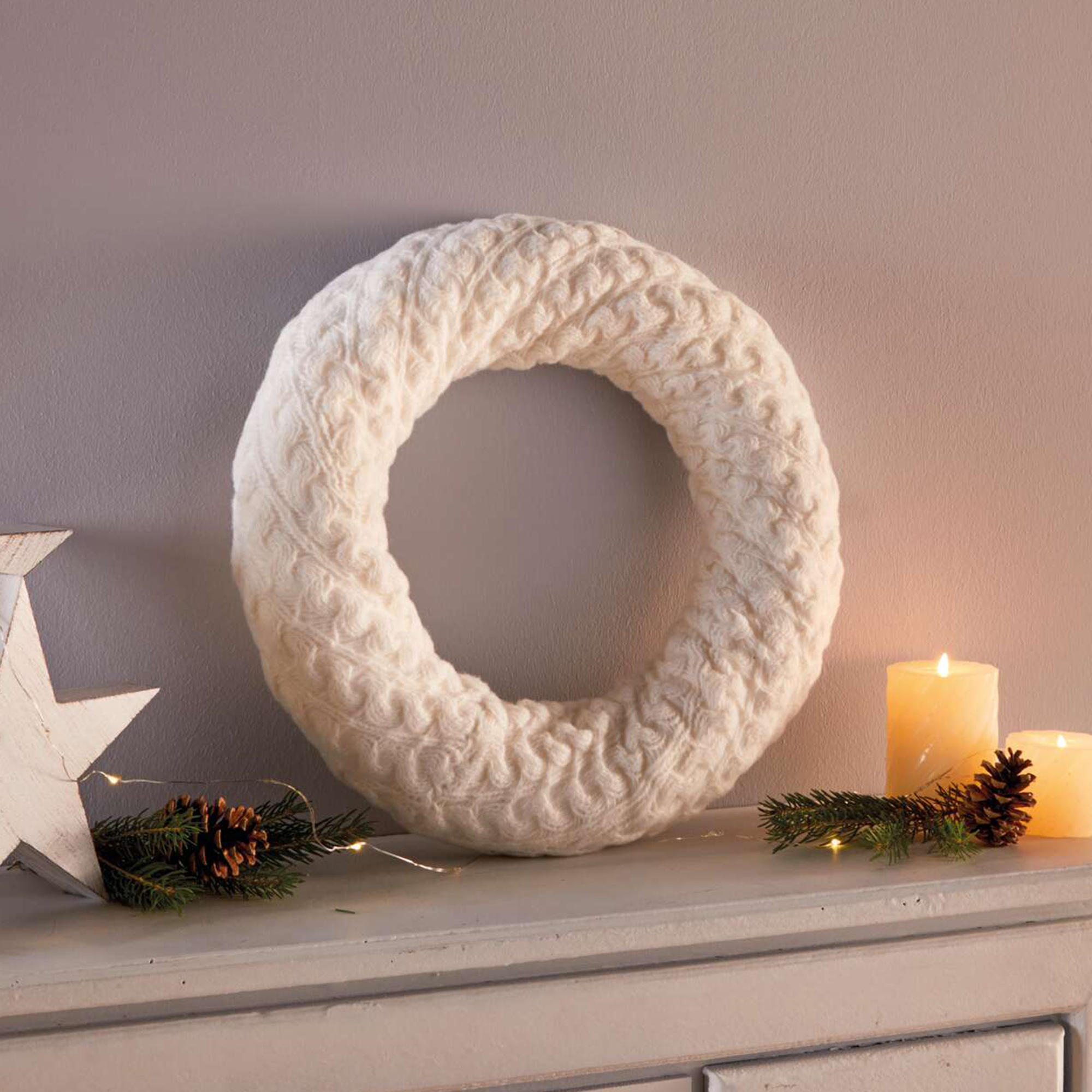 Acheter Couronne "tricot doux"  dans la boutique en ligne de Frank Flechtwaren