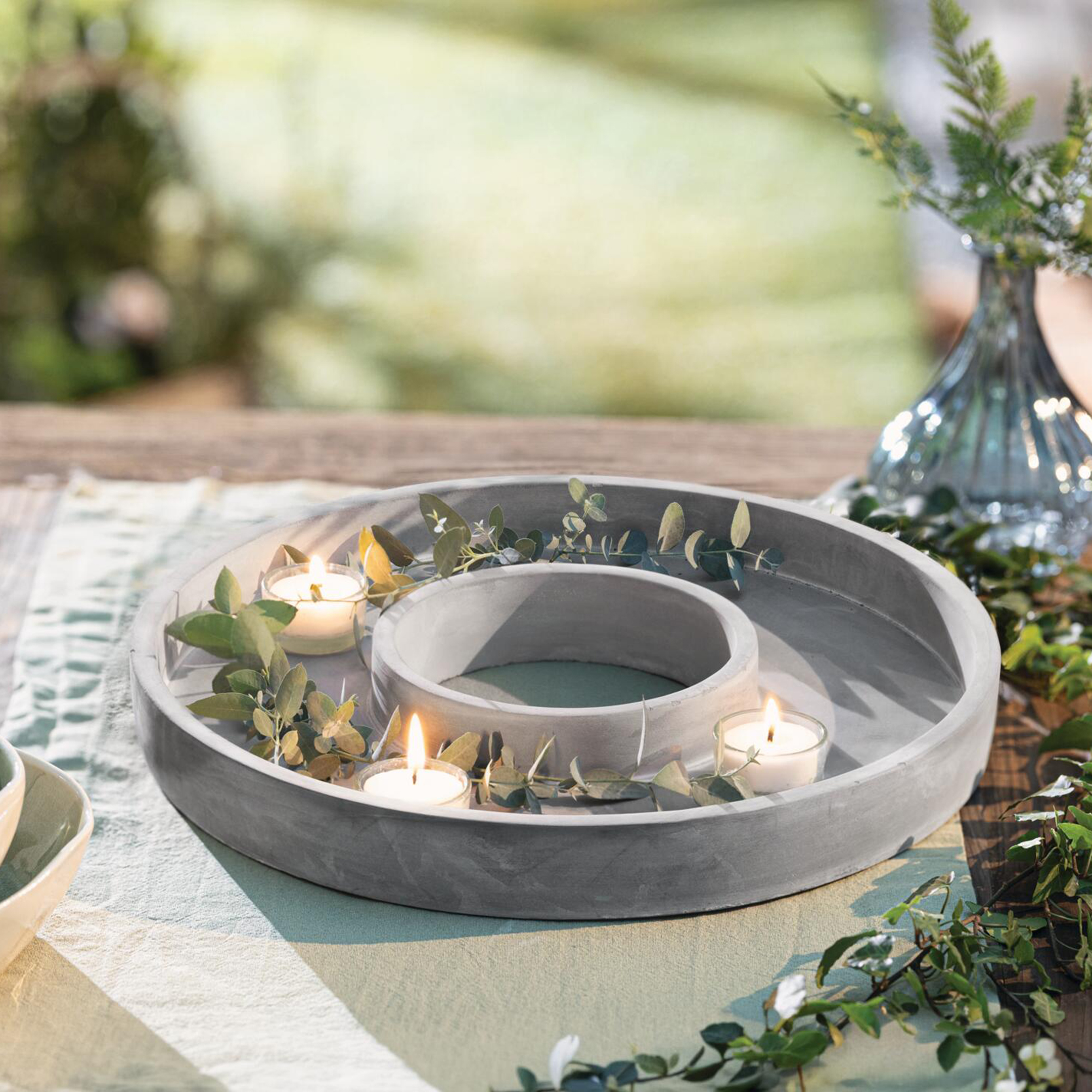 Acheter Anneau décoratif "Grey"  dans la boutique en ligne de Frank Flechtwaren