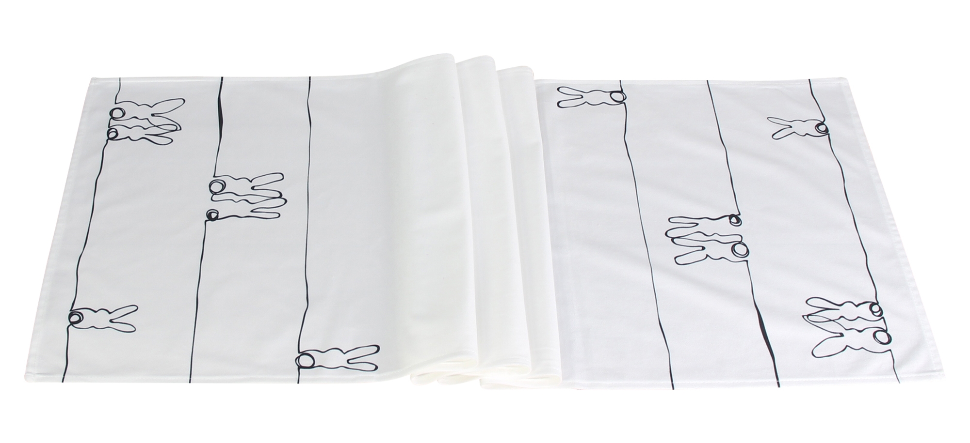 Acheter Chemin de table "Line-Art"  dans la boutique en ligne de Frank Flechtwaren pour Textiles de table
