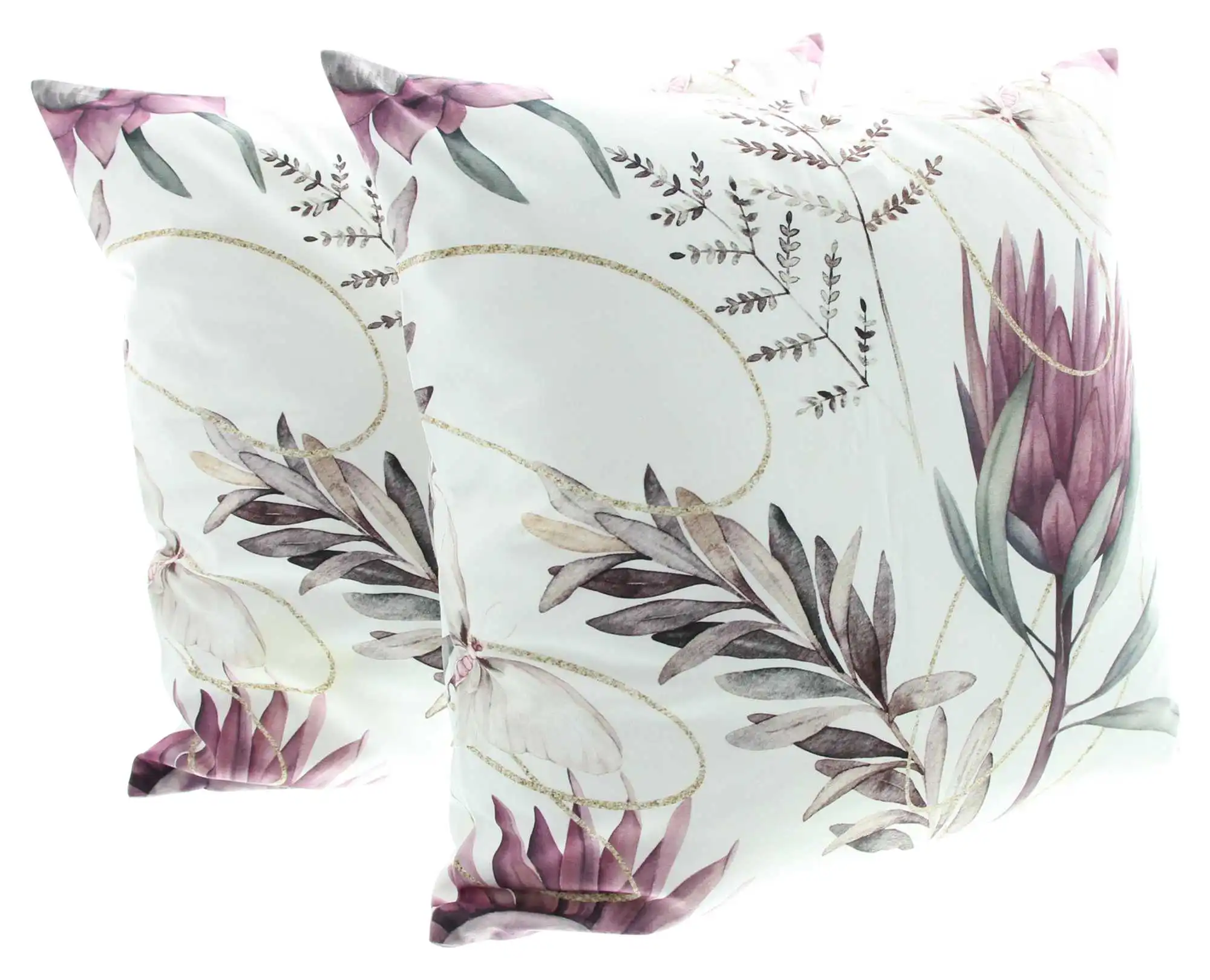 Acheter Lot de 2 housses de coussin "fleur"  dans la boutique en ligne de Frank Flechtwaren pour Pâques