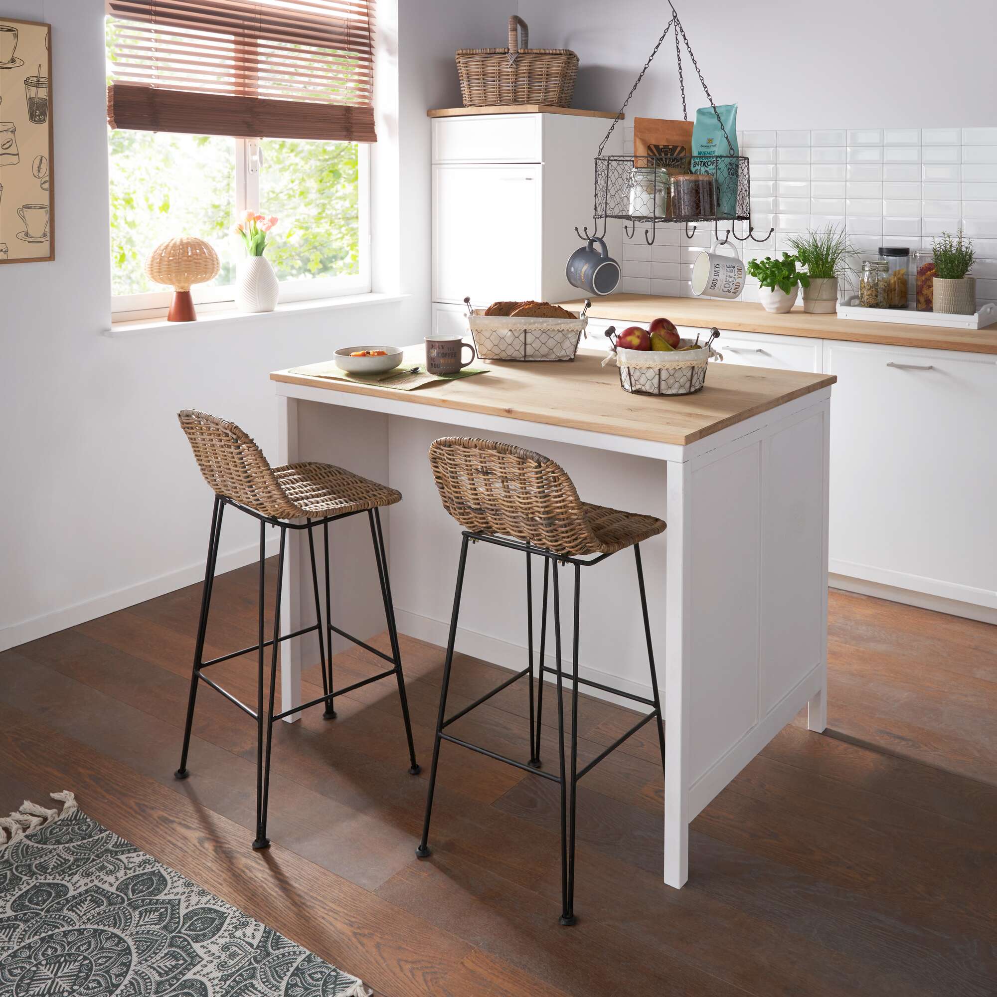 Acheter Suspension pour herbes aromatiques "nostalgie"  dans la boutique en ligne de Frank Flechtwaren pour Cuisine