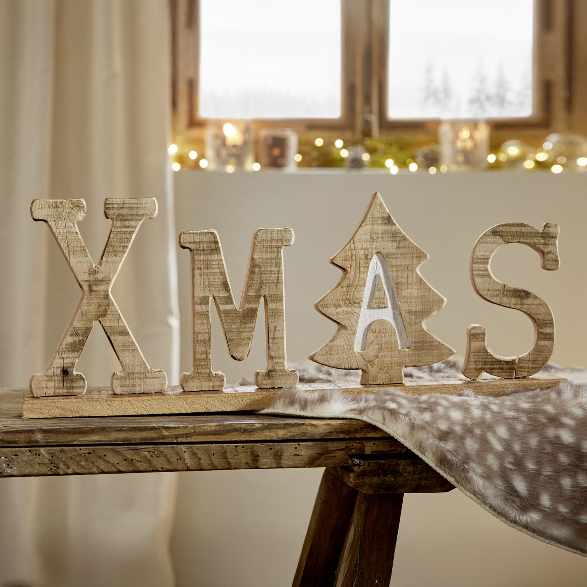 Acheter Lettrage "XMAS"  dans la boutique en ligne de Frank Flechtwaren