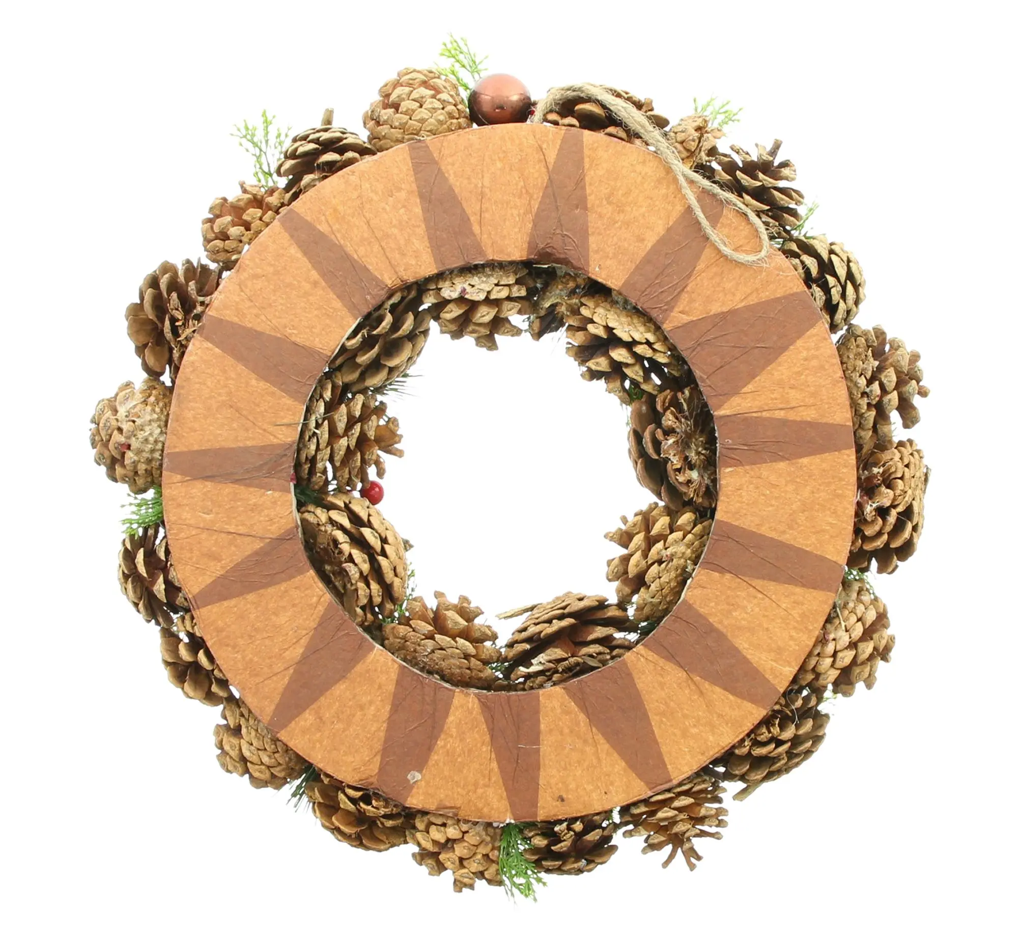 Acheter Couronne "baies d'hiver"  dans la boutique en ligne de Frank Flechtwaren pour Couronnes de Noël