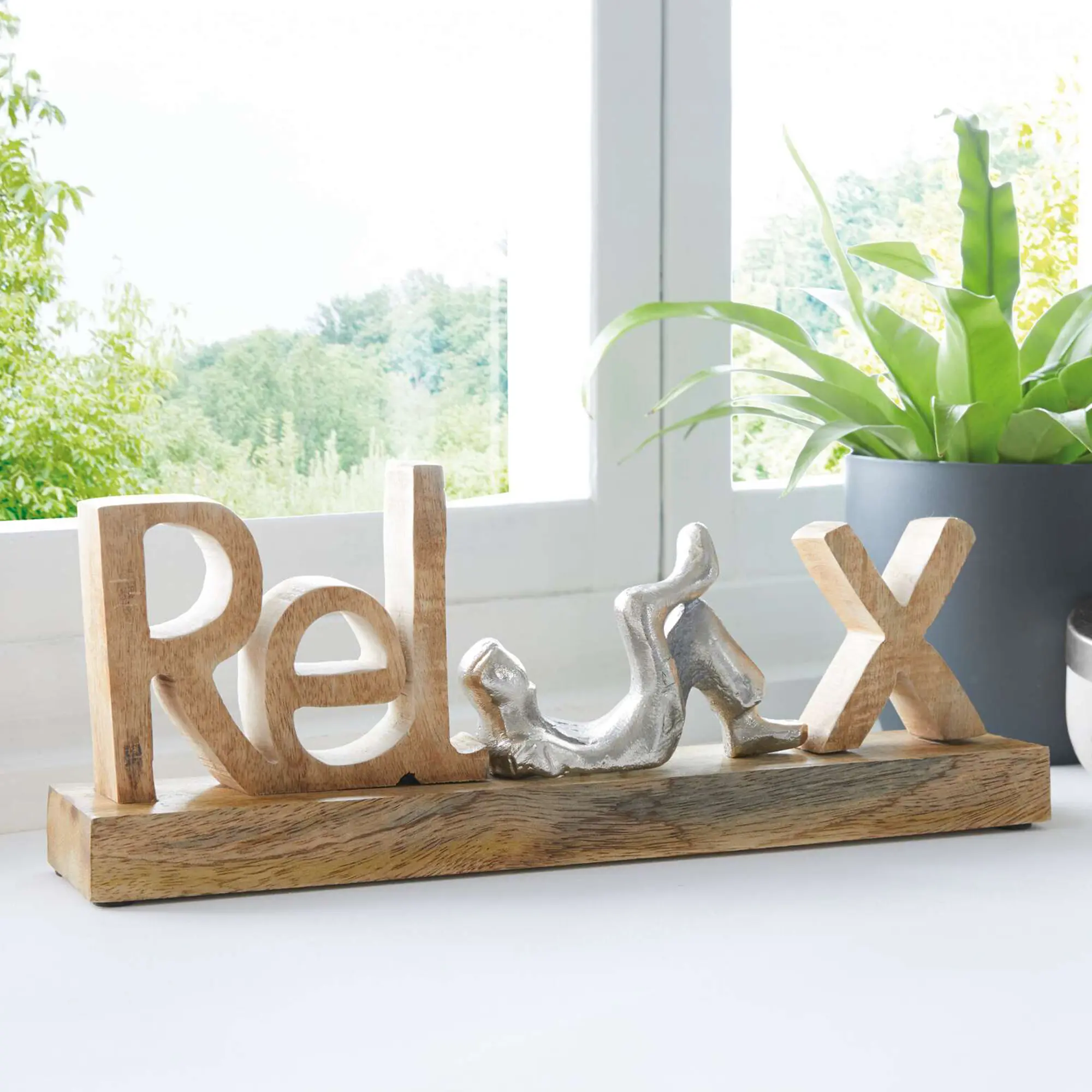 Acheter Lettrage "relax"  dans la boutique en ligne de Frank Flechtwaren