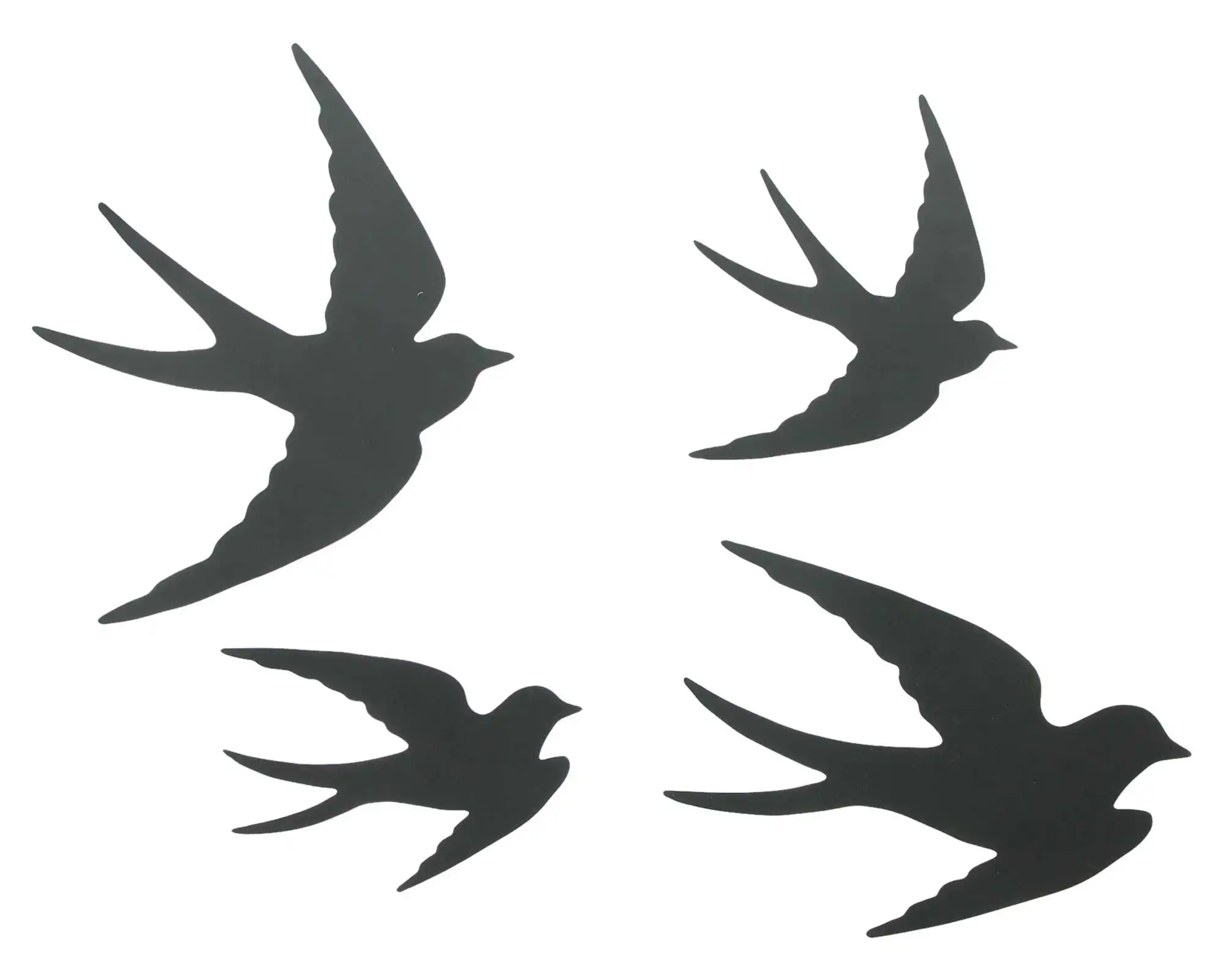 Acheter Lot de 4 suspensions murales "oiseaux"  dans la boutique en ligne de Frank Flechtwaren pour Décorations murales