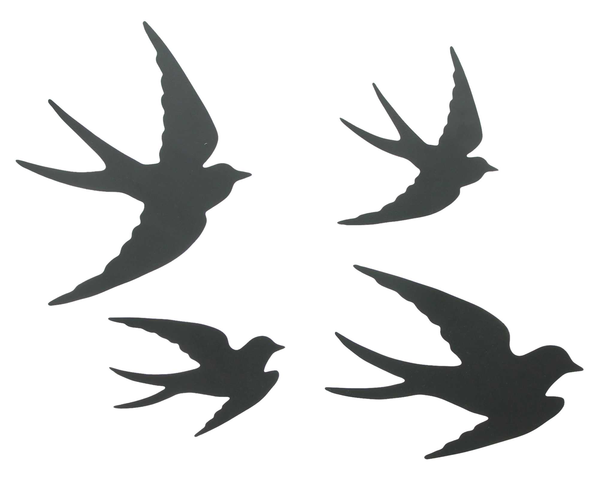 Acheter Lot de 4 suspensions murales "oiseaux"  dans la boutique en ligne de Frank Flechtwaren pour Décorations murales