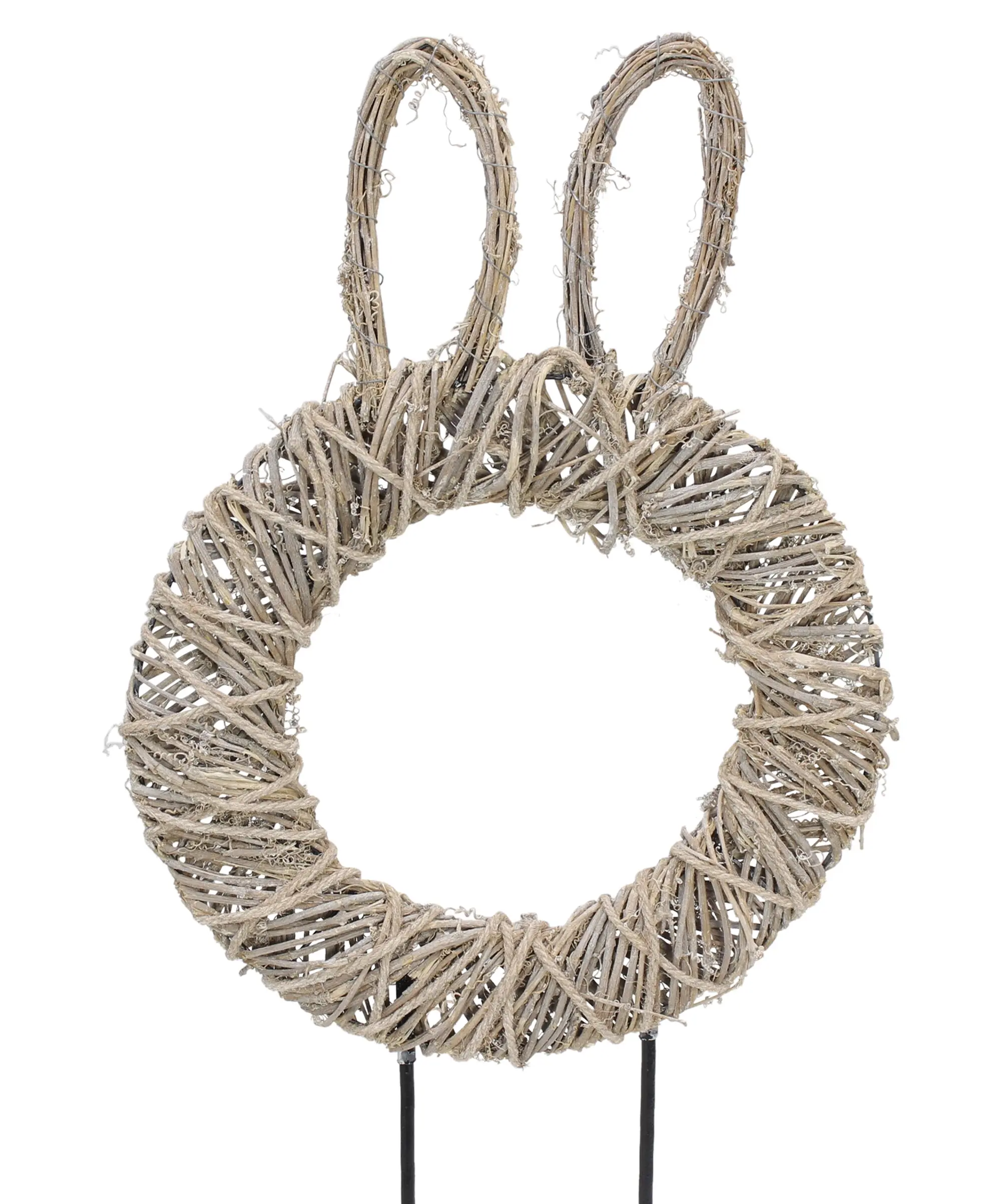 Acheter Décoration de Pâques "Oreilles de lapin"  dans la boutique en ligne de Frank Flechtwaren pour Lapin &amp; co