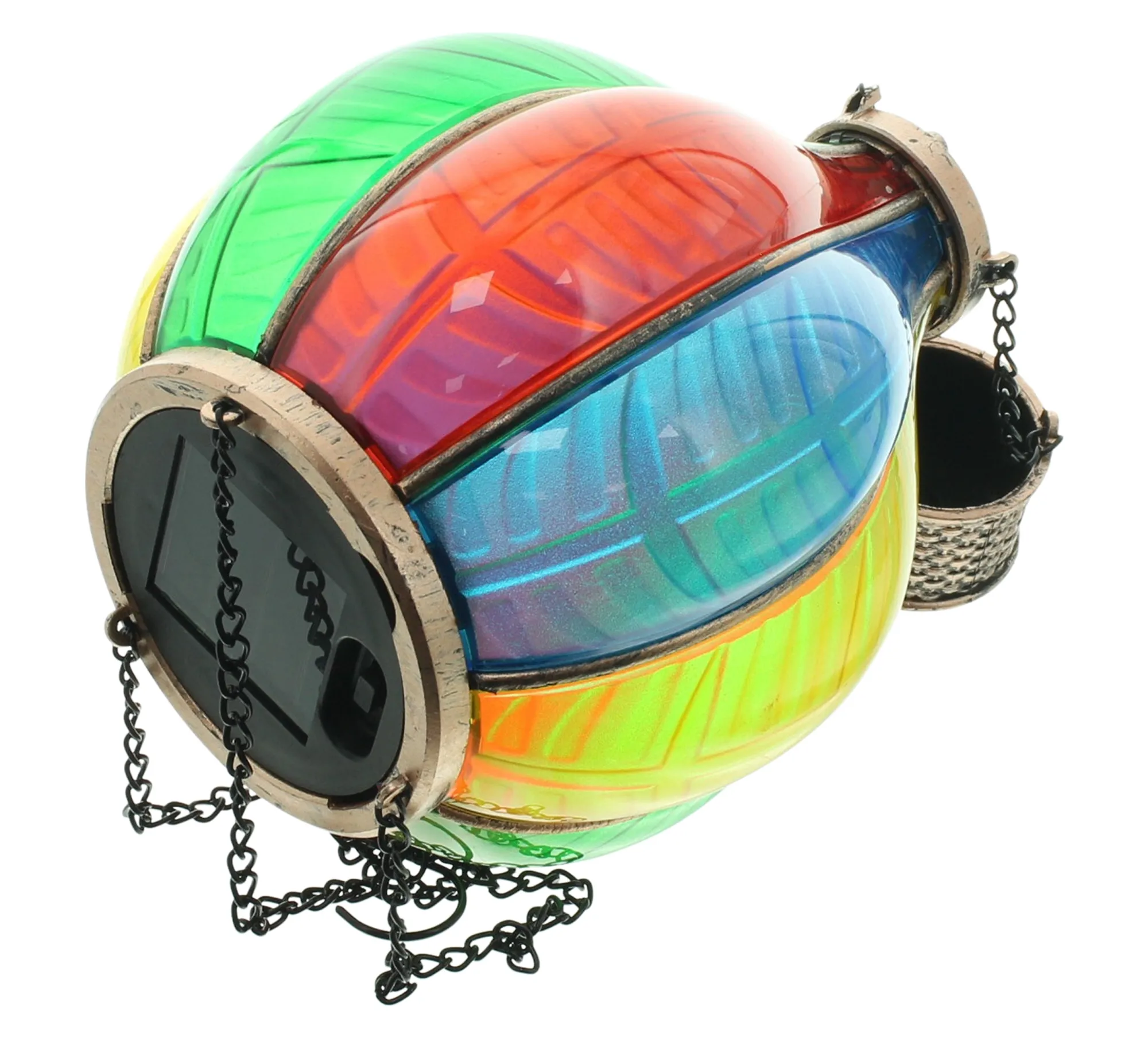 Acheter Déco solaire "mongolfière"  dans la boutique en ligne de Frank Flechtwaren pour Éclairage solaire