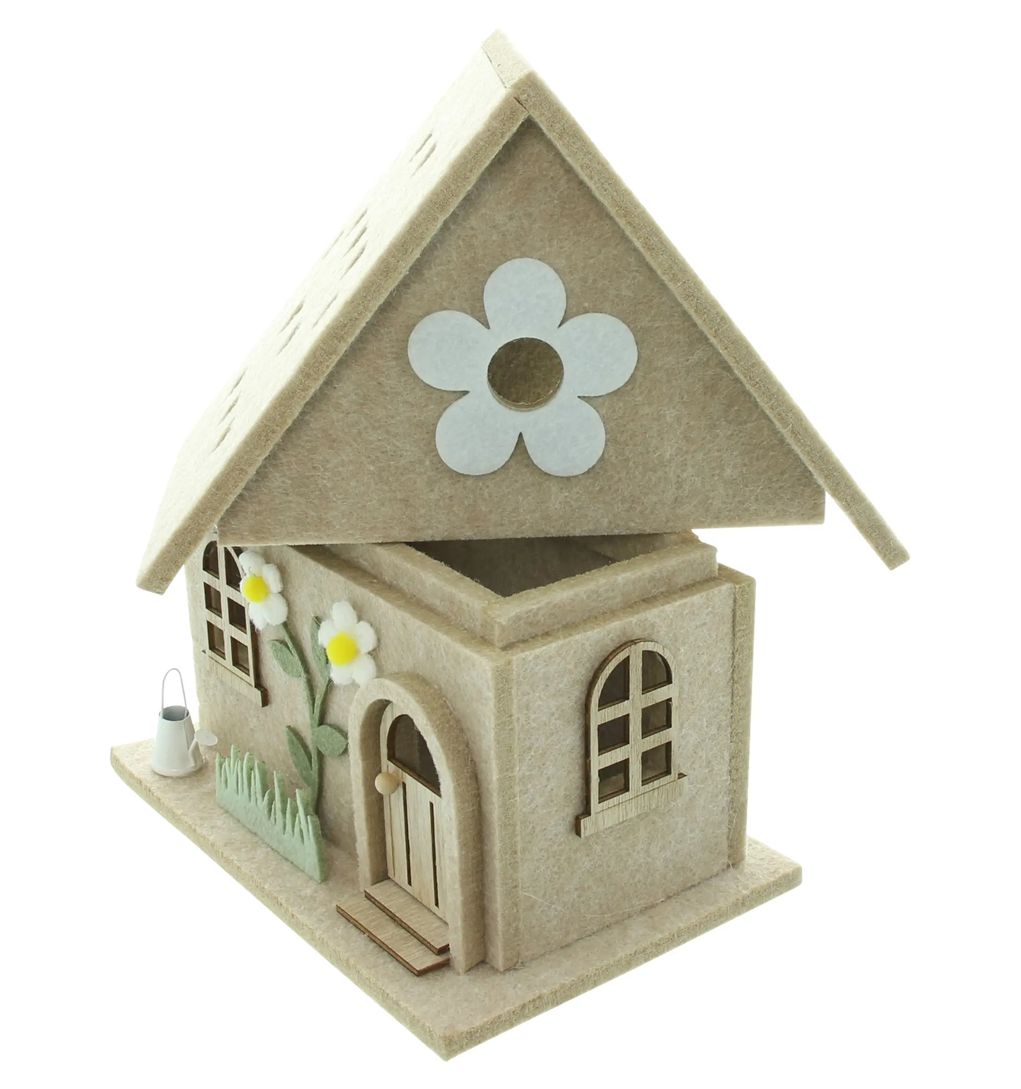 Acheter Maison en feutre "printemps"  dans la boutique en ligne de Frank Flechtwaren pour Maison, Maisonette &amp; co.