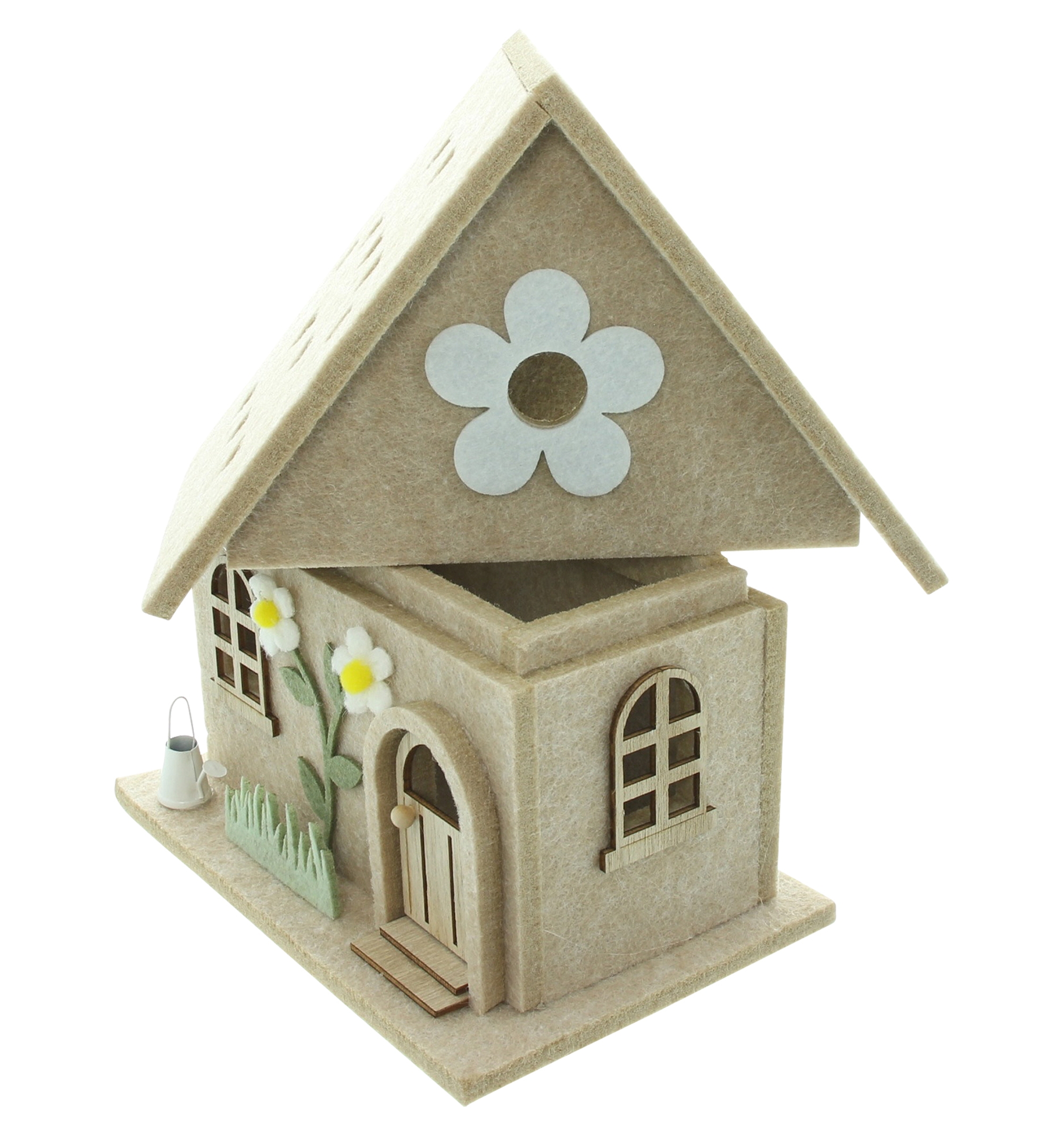 Acheter Maison en feutre "printemps"  dans la boutique en ligne de Frank Flechtwaren pour Maison, Maisonette &amp; co.