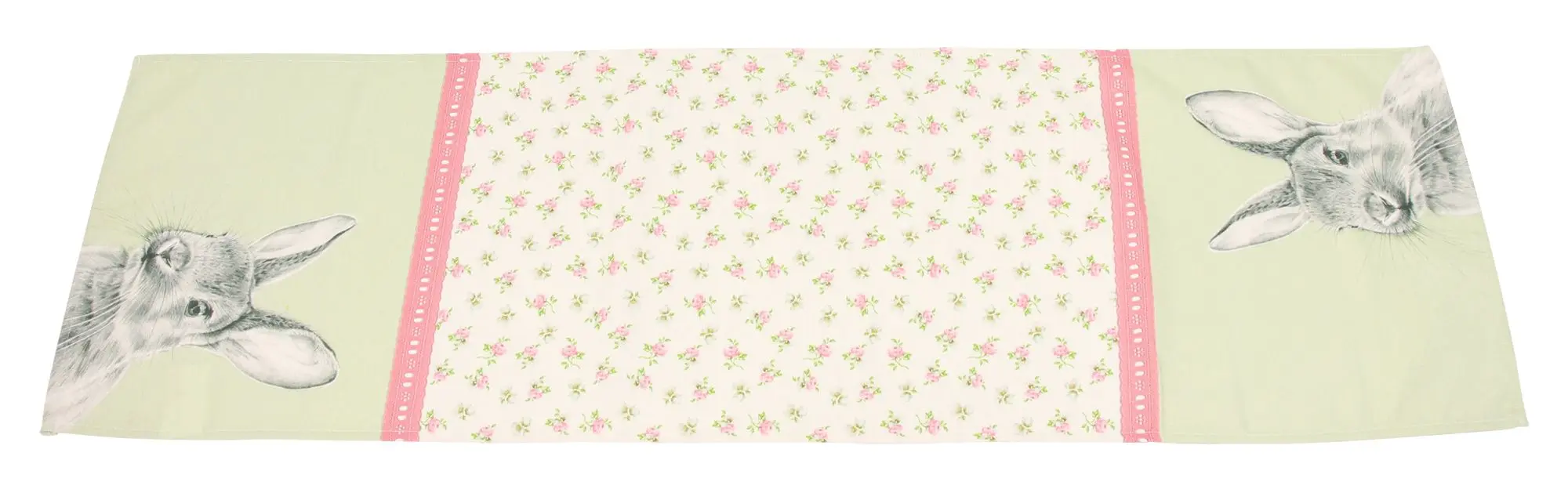 Acheter Chemin de table "lapin et fleur"  dans la boutique en ligne de Frank Flechtwaren pour Textiles de table