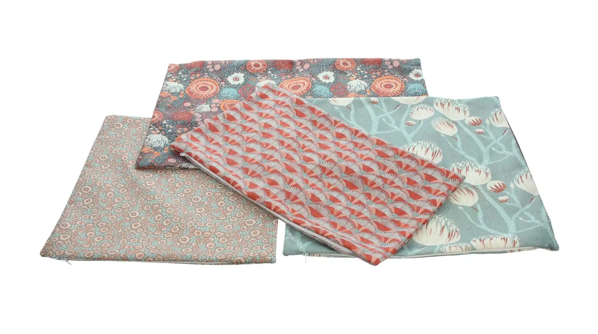 Acheter Lot de 4 housses de coussins "florale" dans la boutique en ligne de Frank Flechtwaren pour Remplissages Acheter Lot de 4 housses de coussins "florale" dans la boutique en ligne de Frank Flechtwaren pour Remplissages