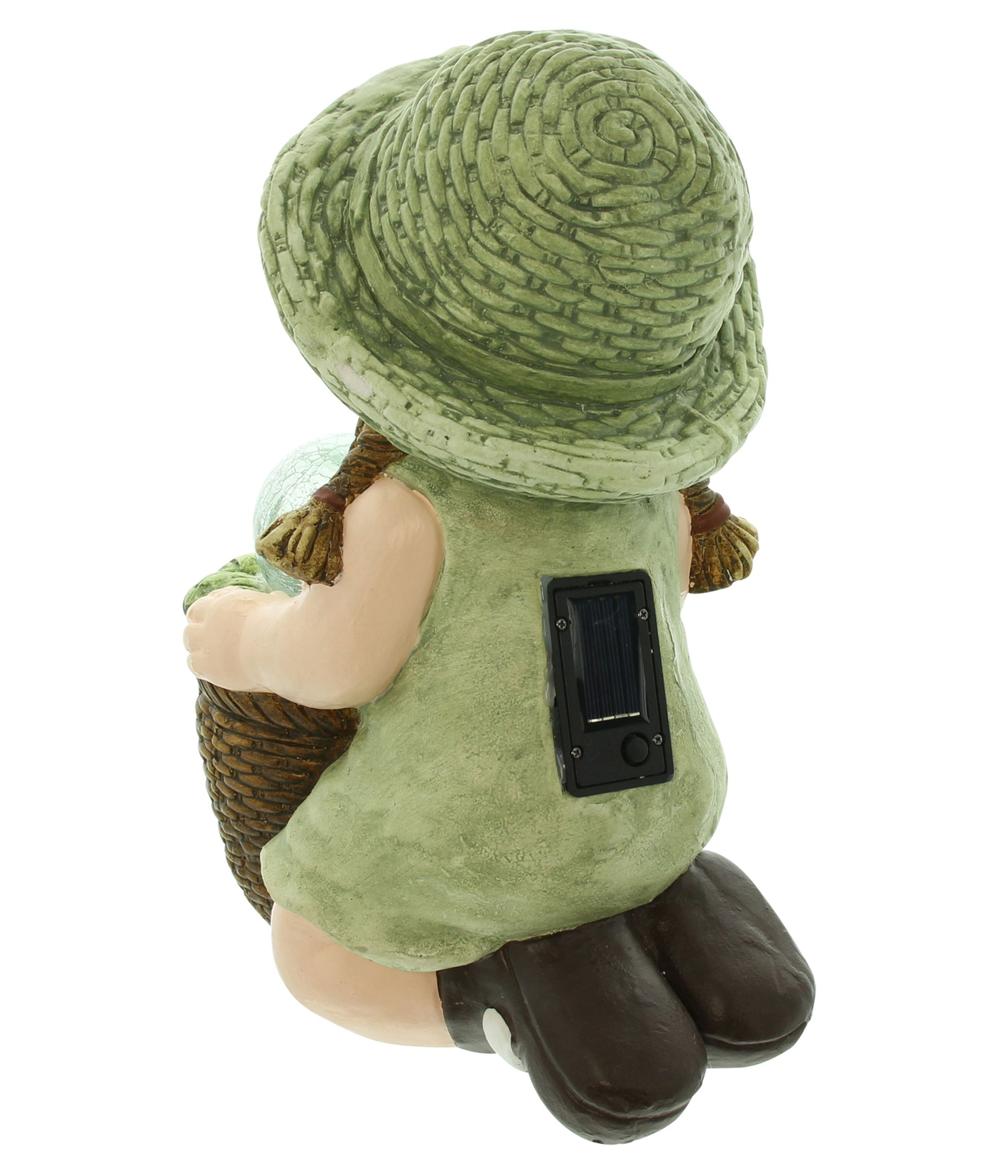 Acheter Figurine solaire "fillette avec fleur lumineuse"  dans la boutique en ligne de Frank Flechtwaren pour Figurines de jardin