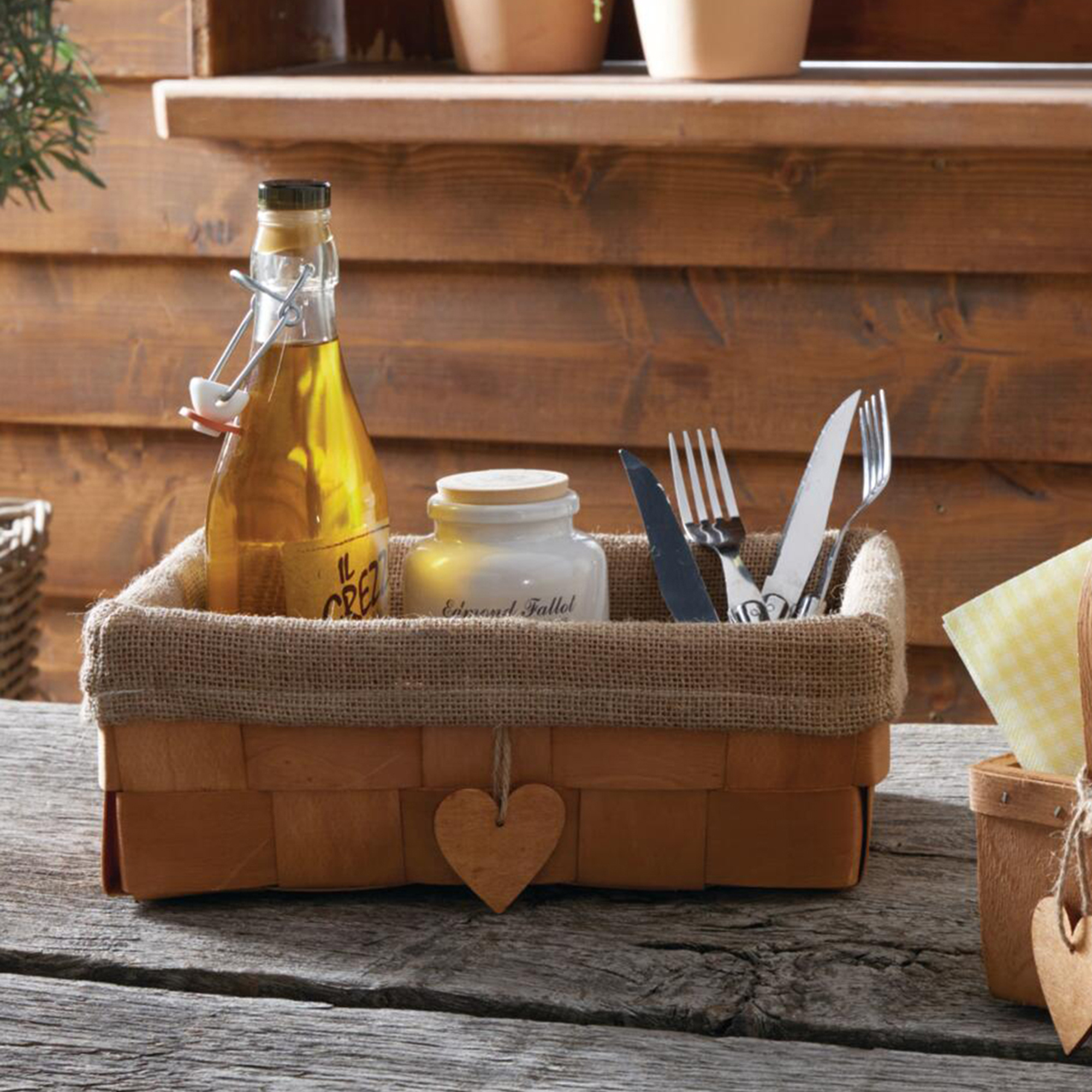 Acheter Corbeille "petit coeur"  dans la boutique en ligne de Frank Flechtwaren pour Paniers de remplissage &amp; universels