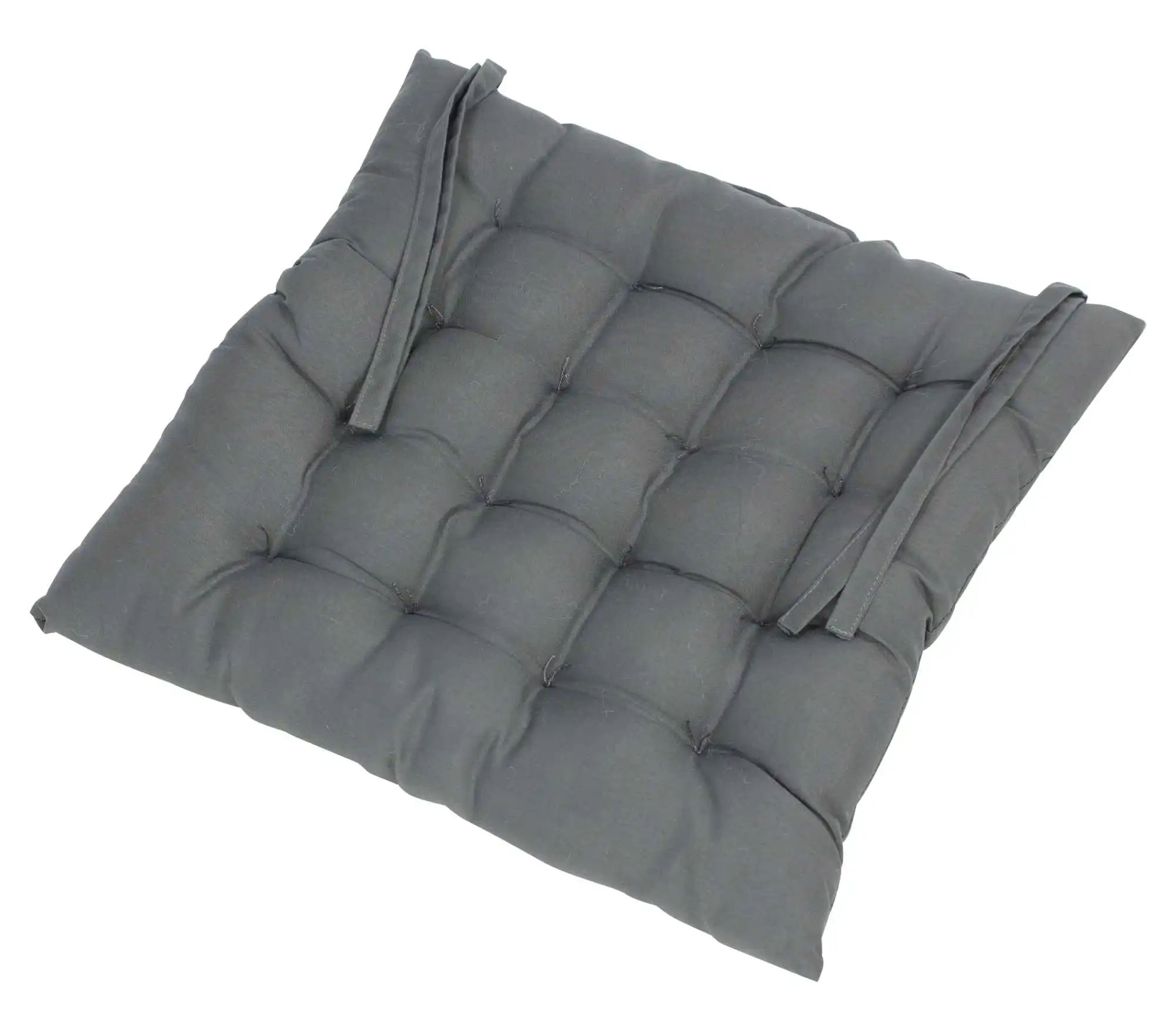 Acheter Lot de 4 coussins d'assise "Grey"  dans la boutique en ligne de Frank Flechtwaren pour Cuisine
