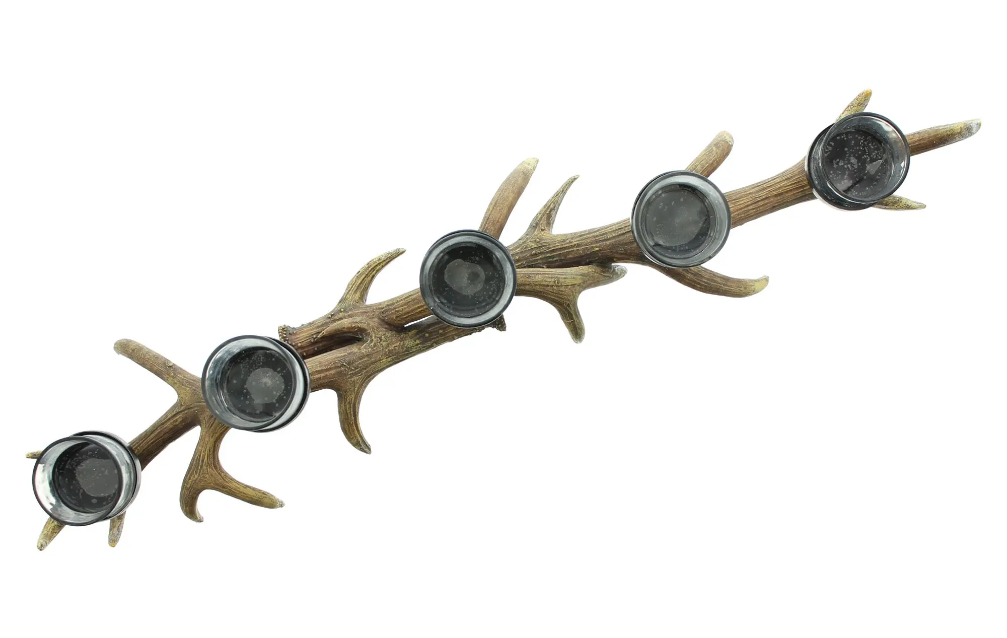 Acheter Bougeoir "bois de cerf"  dans la boutique en ligne de Frank Flechtwaren pour Bougeoirs