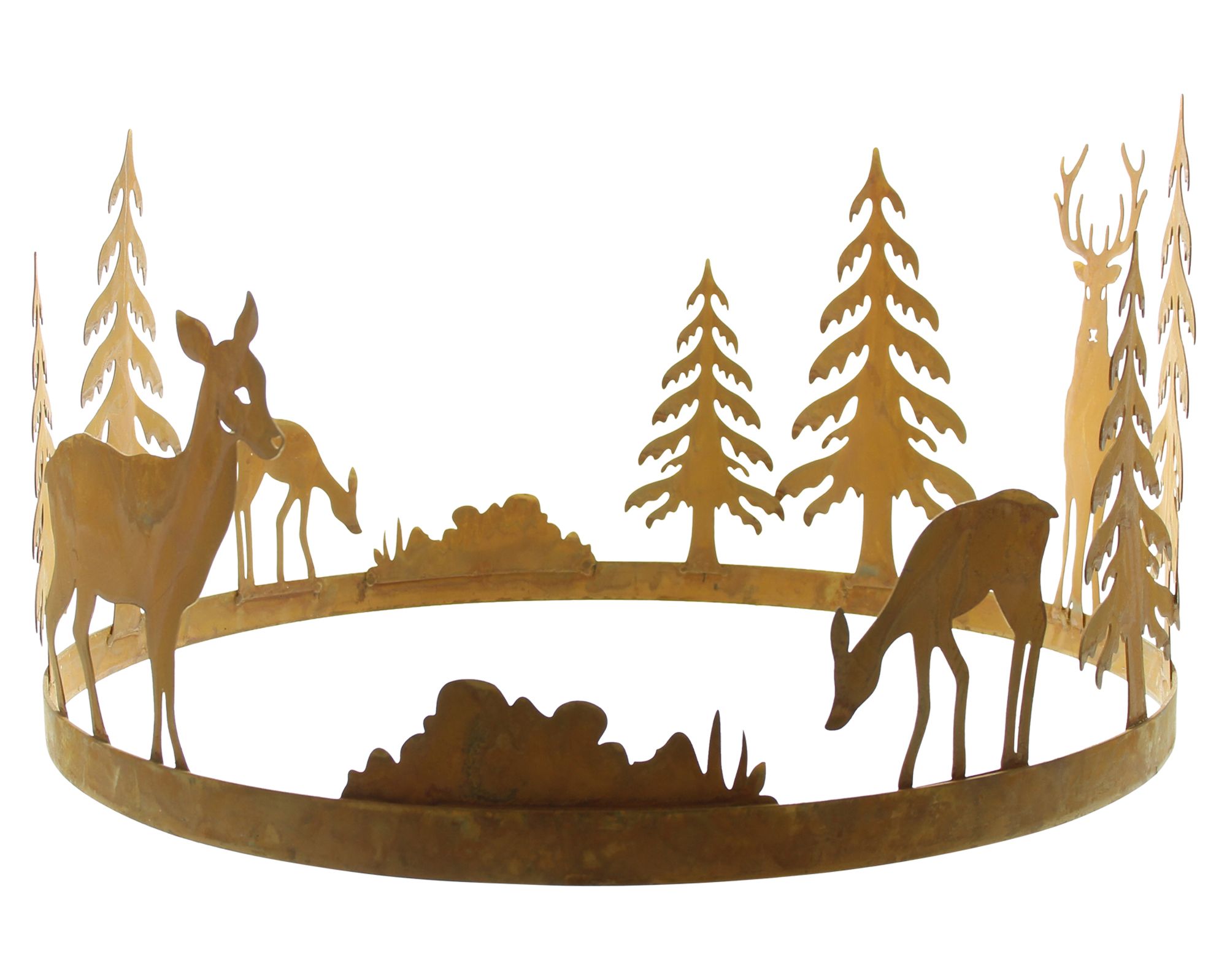 Acheter Cercle de décoration "biche et cerf"  dans la boutique en ligne de Frank Flechtwaren pour Pâques