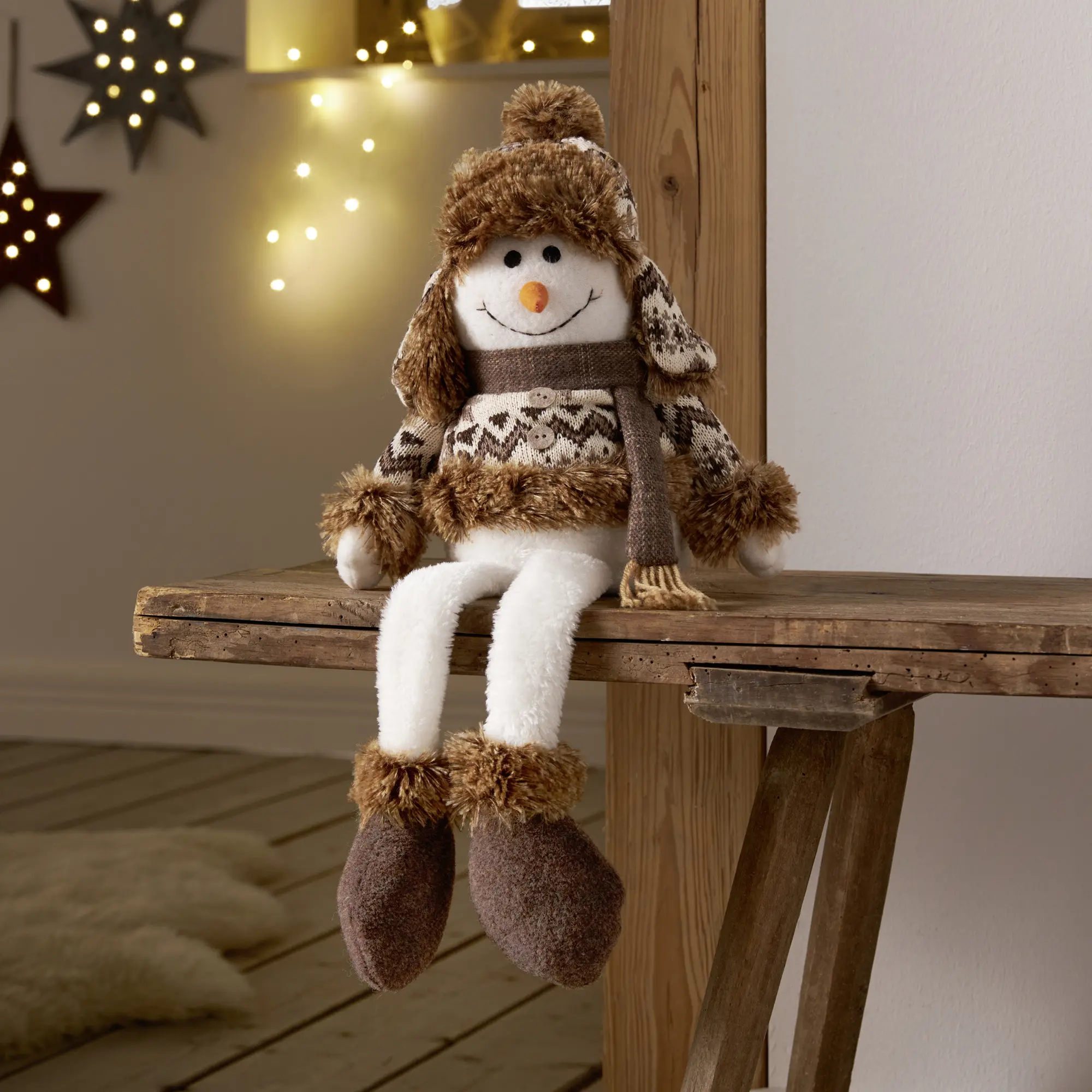 Acheter Figurine de rebord "bonhomme de neige"  dans la boutique en ligne de Frank Flechtwaren