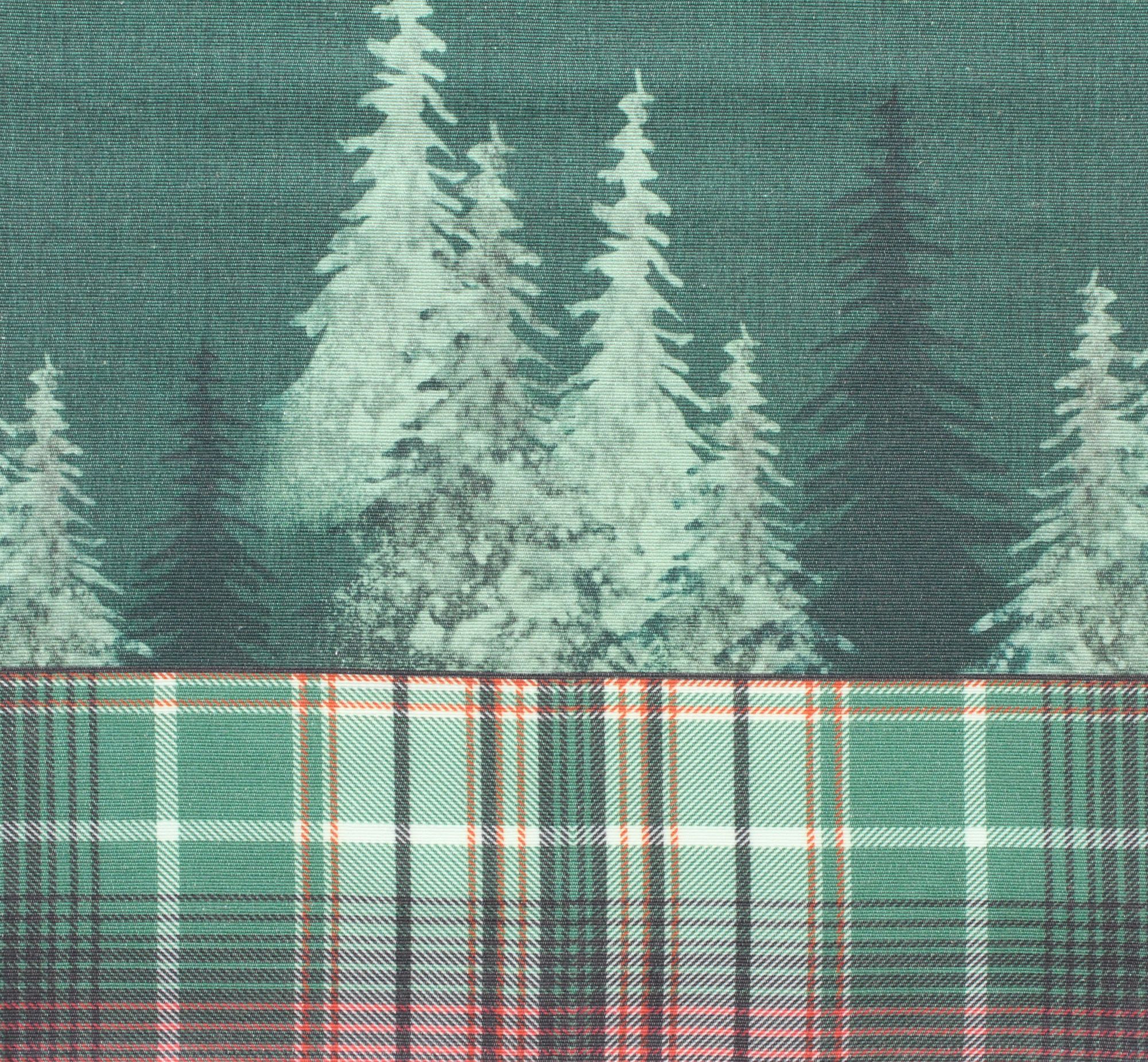 Acheter Chemin de table "carreaux verts"  dans la boutique en ligne de Frank Flechtwaren pour Noël