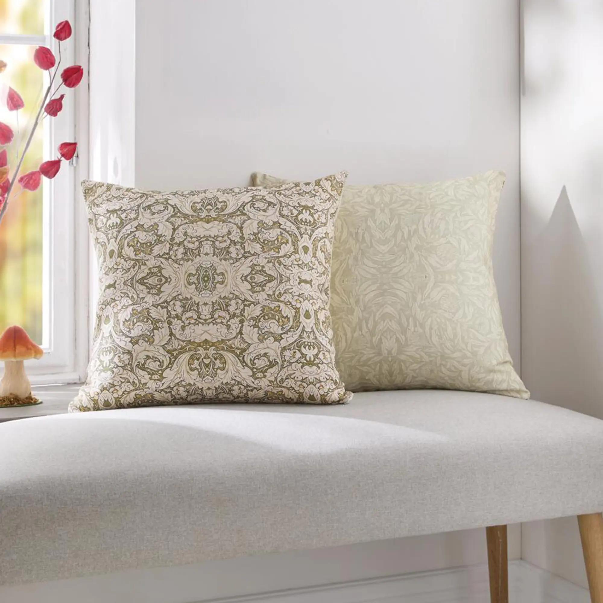 Acheter Housse de coussin "Modern Paisley"  dans la boutique en ligne de Frank Flechtwaren pour Remplissages