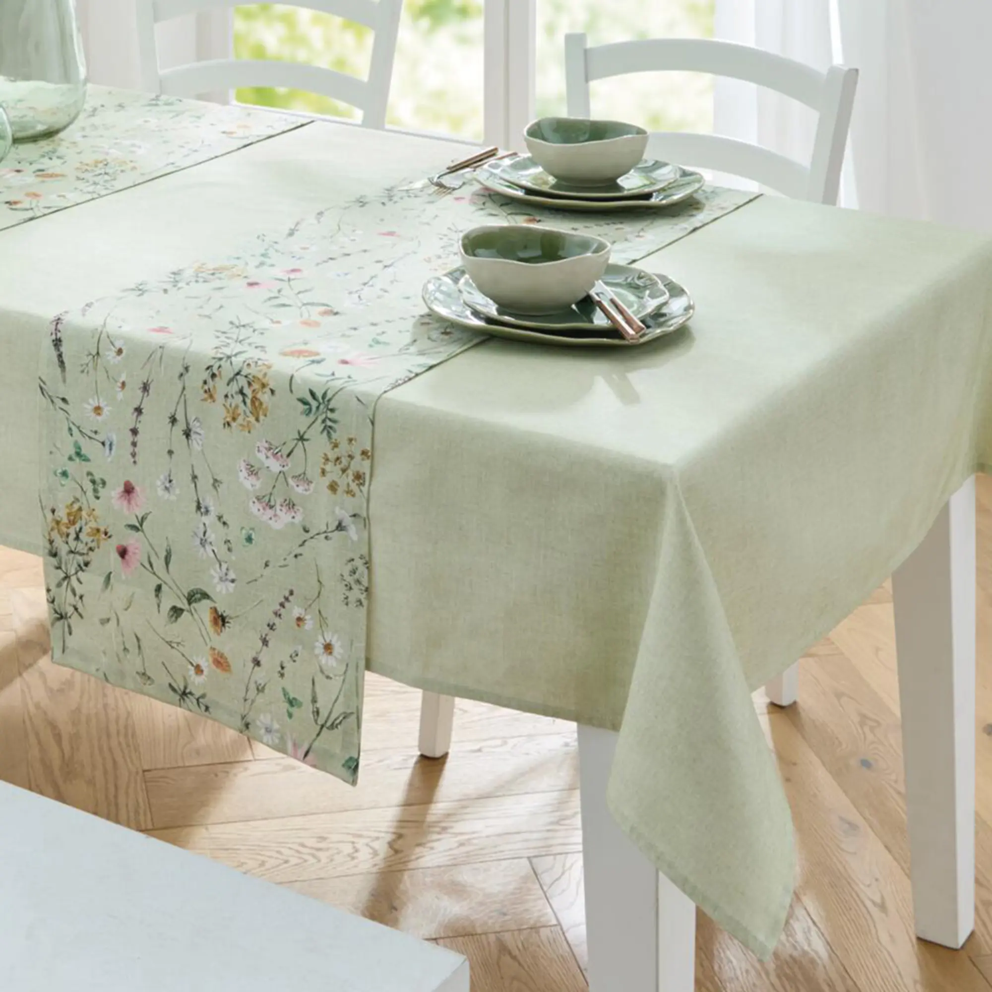 Acheter Nappe "Vert Pastel"  dans la boutique en ligne de Frank Flechtwaren