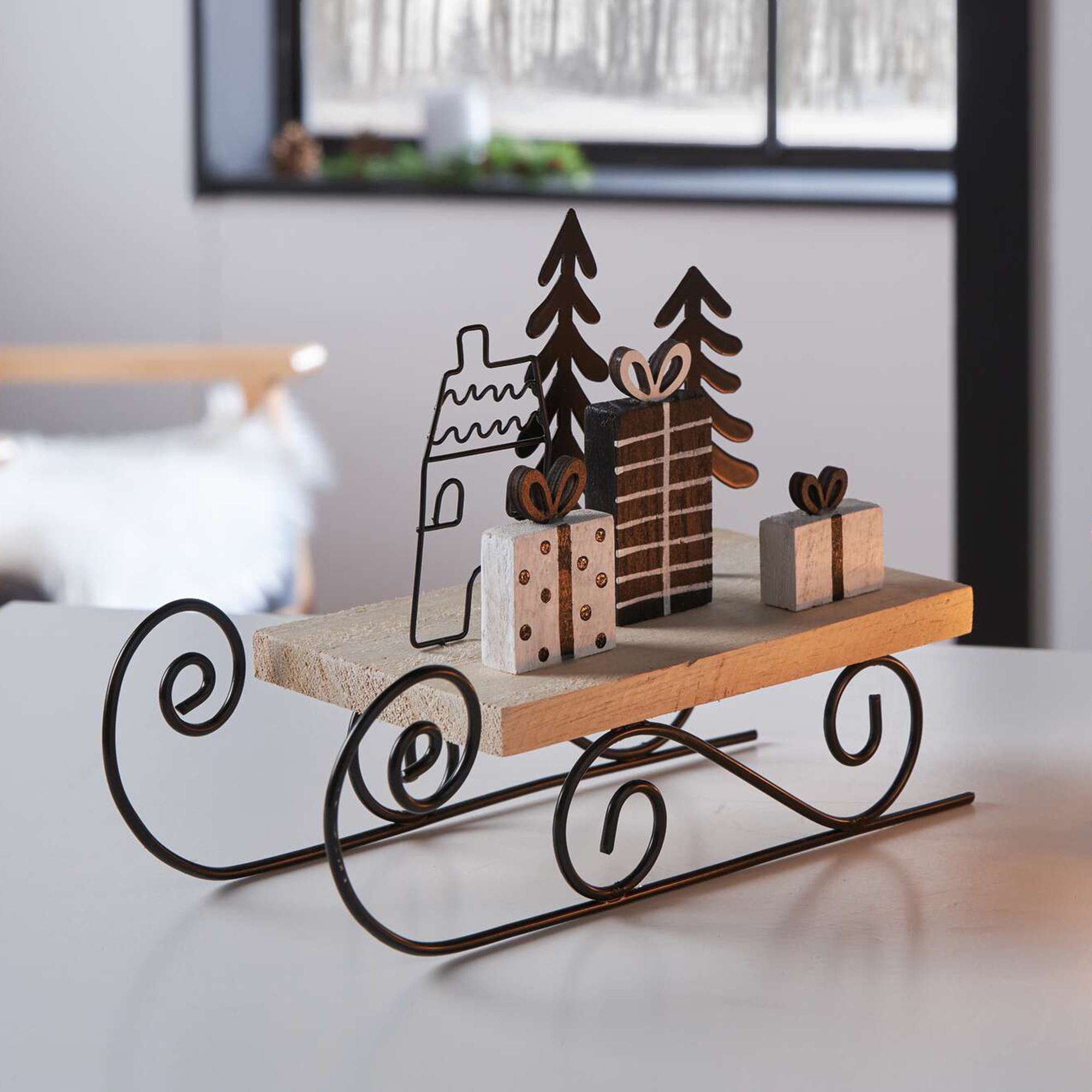 Acheter Luge décorative "Black"  dans la boutique en ligne de Frank Flechtwaren