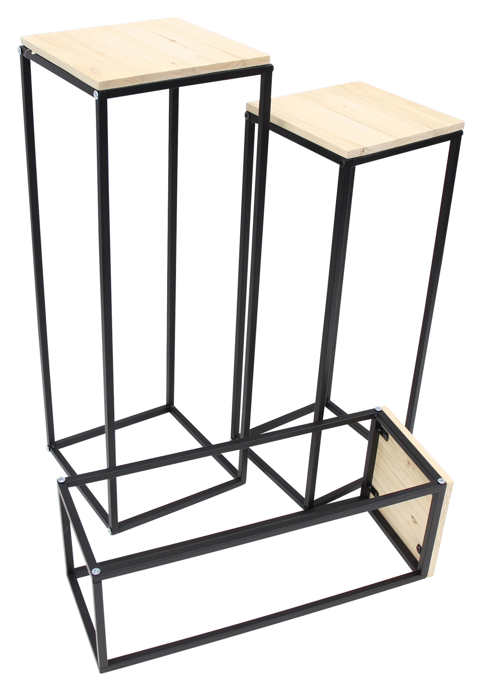 Acheter Lot de 3 tables d'appoint "moderne"  dans la boutique en ligne de Frank Flechtwaren pour Noël
