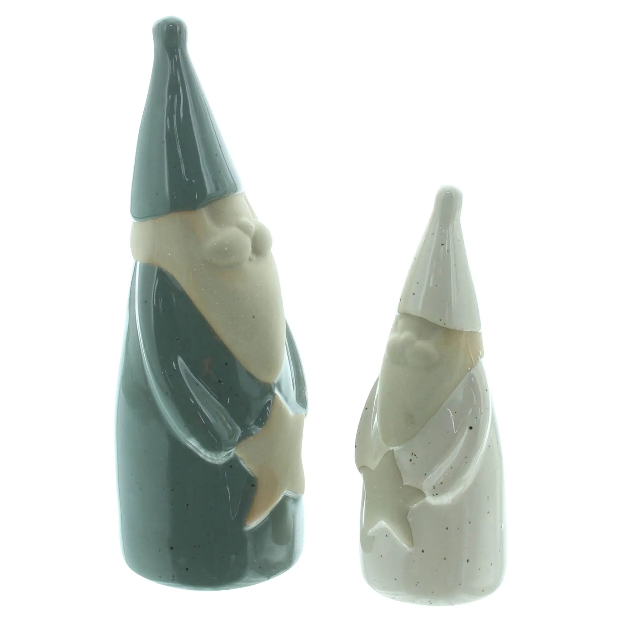 Acheter Père Noël décoratif « Gloss », lot de 2 dans la boutique en ligne de Frank Flechtwaren pour Pères Noël