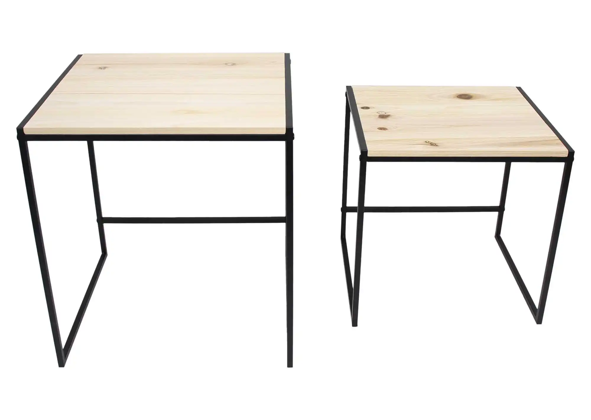 Acheter Lot de 2 tables d'appoint "moderne"  dans la boutique en ligne de Frank Flechtwaren pour Salon