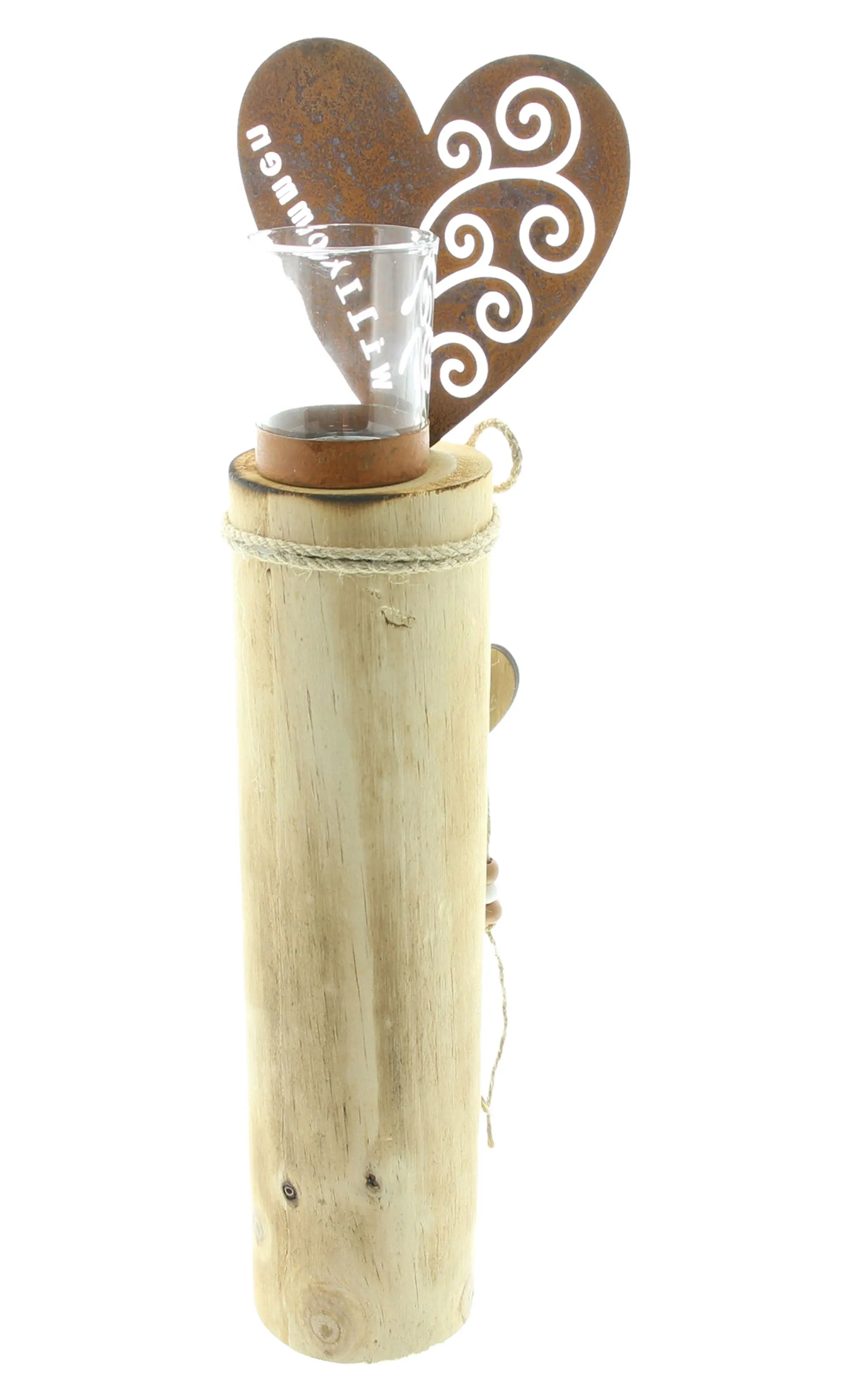 Acheter Colonne lumignon "coeur"  dans la boutique en ligne de Frank Flechtwaren pour Pâques
