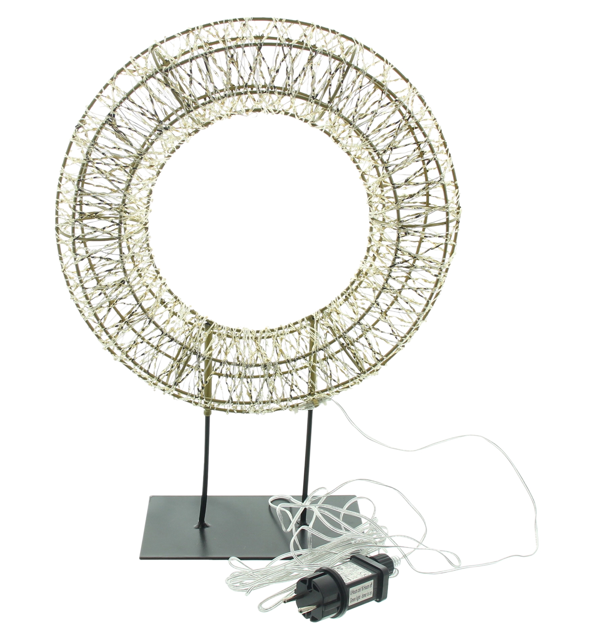 Acheter Cercle LED "Golden"  dans la boutique en ligne de Frank Flechtwaren pour Série titre Noël