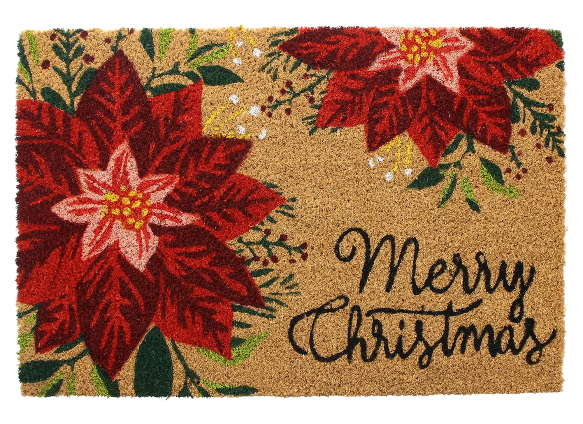 Acheter Paillasson « Merry Christmas » dans la boutique en ligne de Frank Flechtwaren pour Décoration de jardin