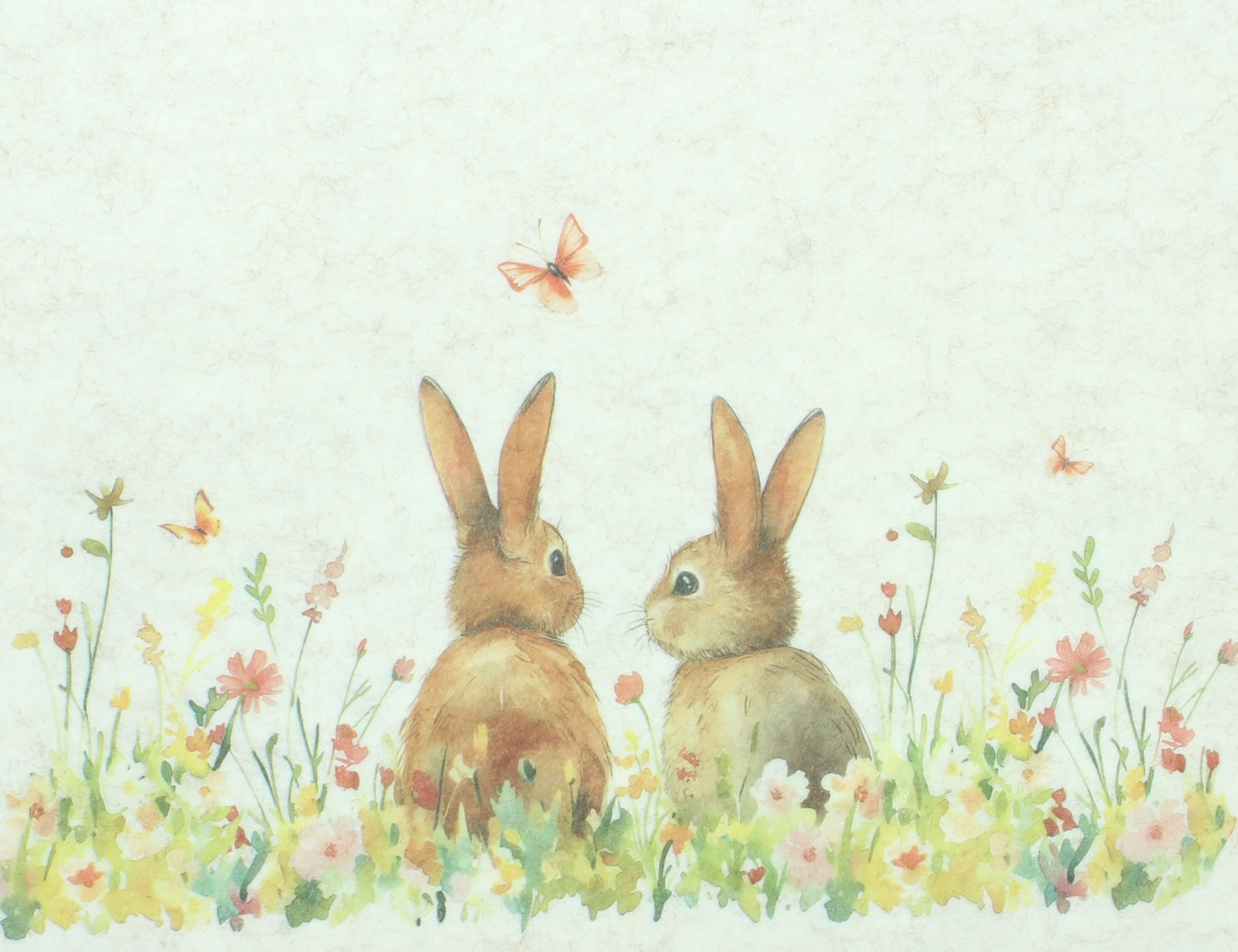 Acheter Lot de 2 sets de table " Lapin de Pâques"  dans la boutique en ligne de Frank Flechtwaren pour Nouvel arrivage