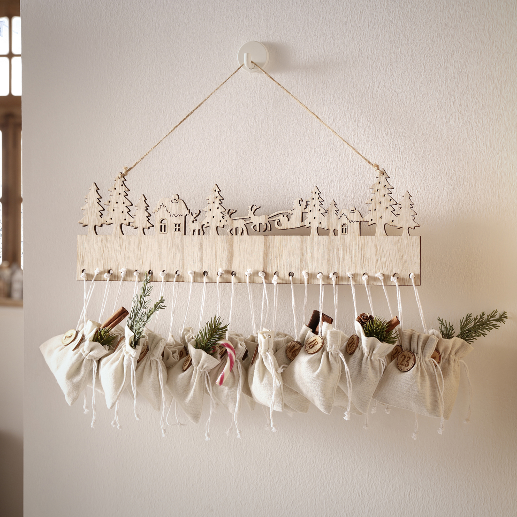 Acheter Calendrier de l'Avent "pochette"  dans la boutique en ligne de Frank Flechtwaren pour Noël